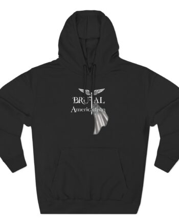 Mister Metokur Brutal Americanism Three-Panel Fleece Hoodie