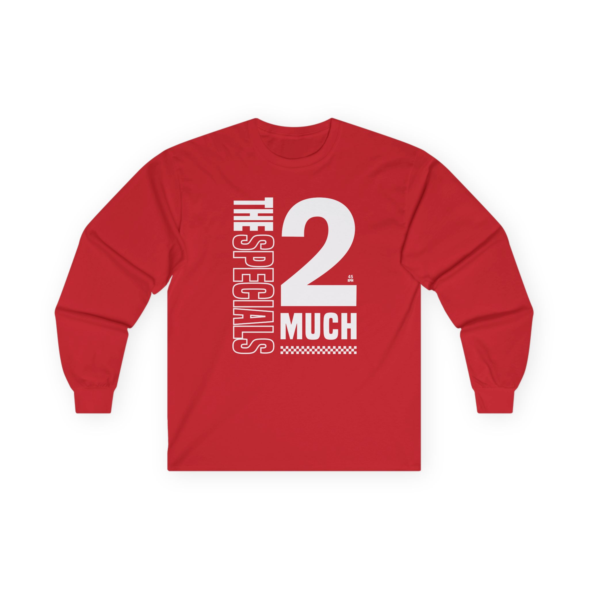The Specials 2 Much 2 Young Unisex Ultra Cotton Long Sleeve Tee