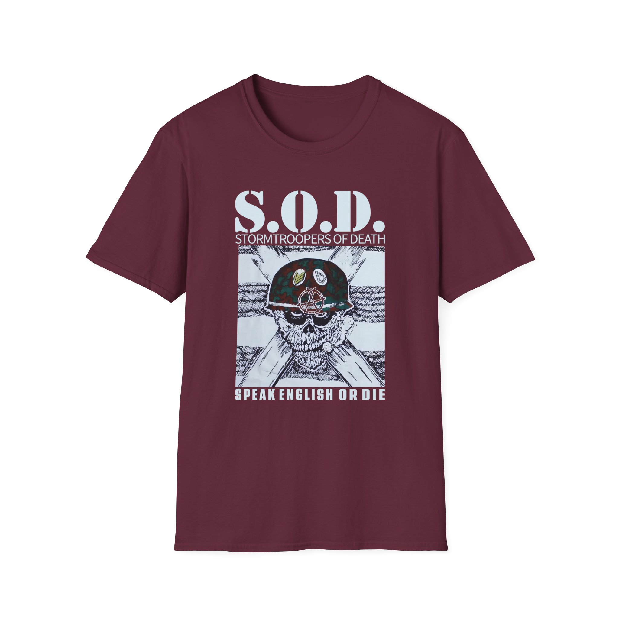 Stormtroopers of Death S.o.d. Band Unisex Softstyle T-Shirt