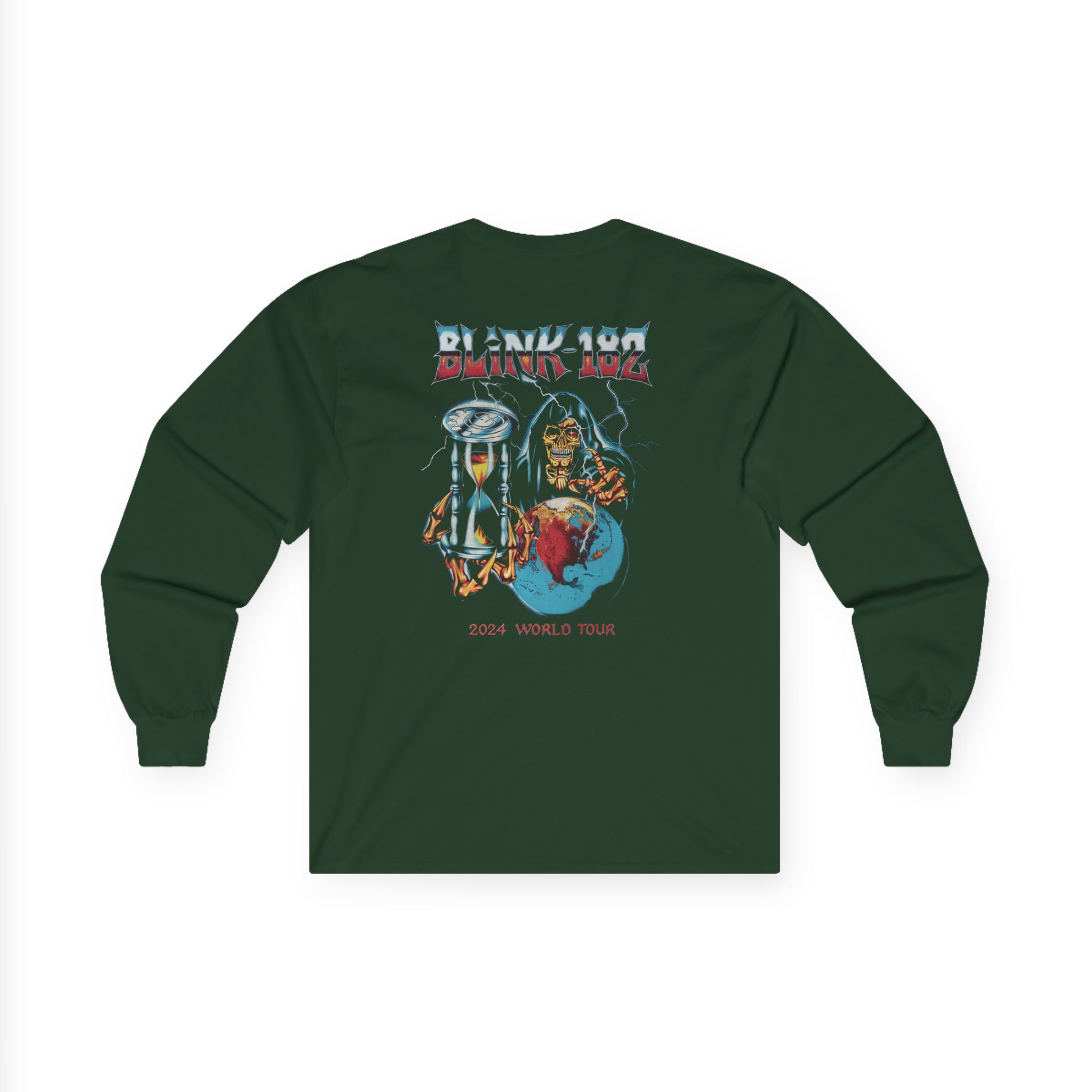 Blink 182 World Tour Unisex Ultra Cotton Long Sleeve Tee