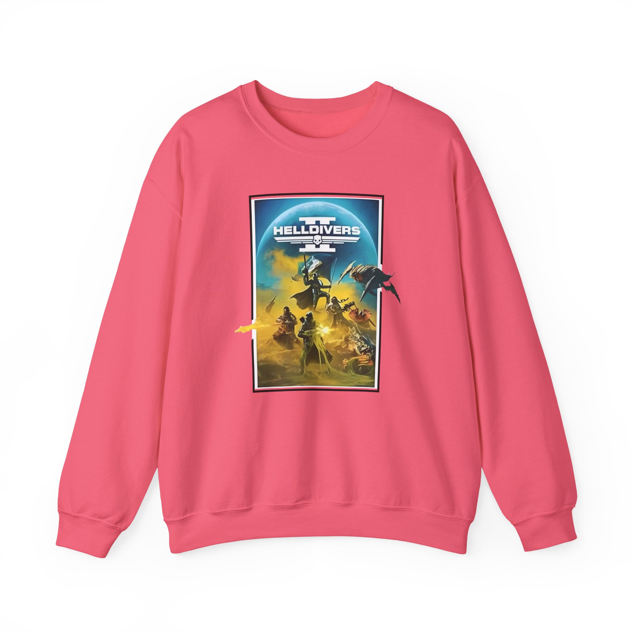 Helldivers Key Art Unisex Heavy Blendâ„¢ Crewneck Sweatshirt