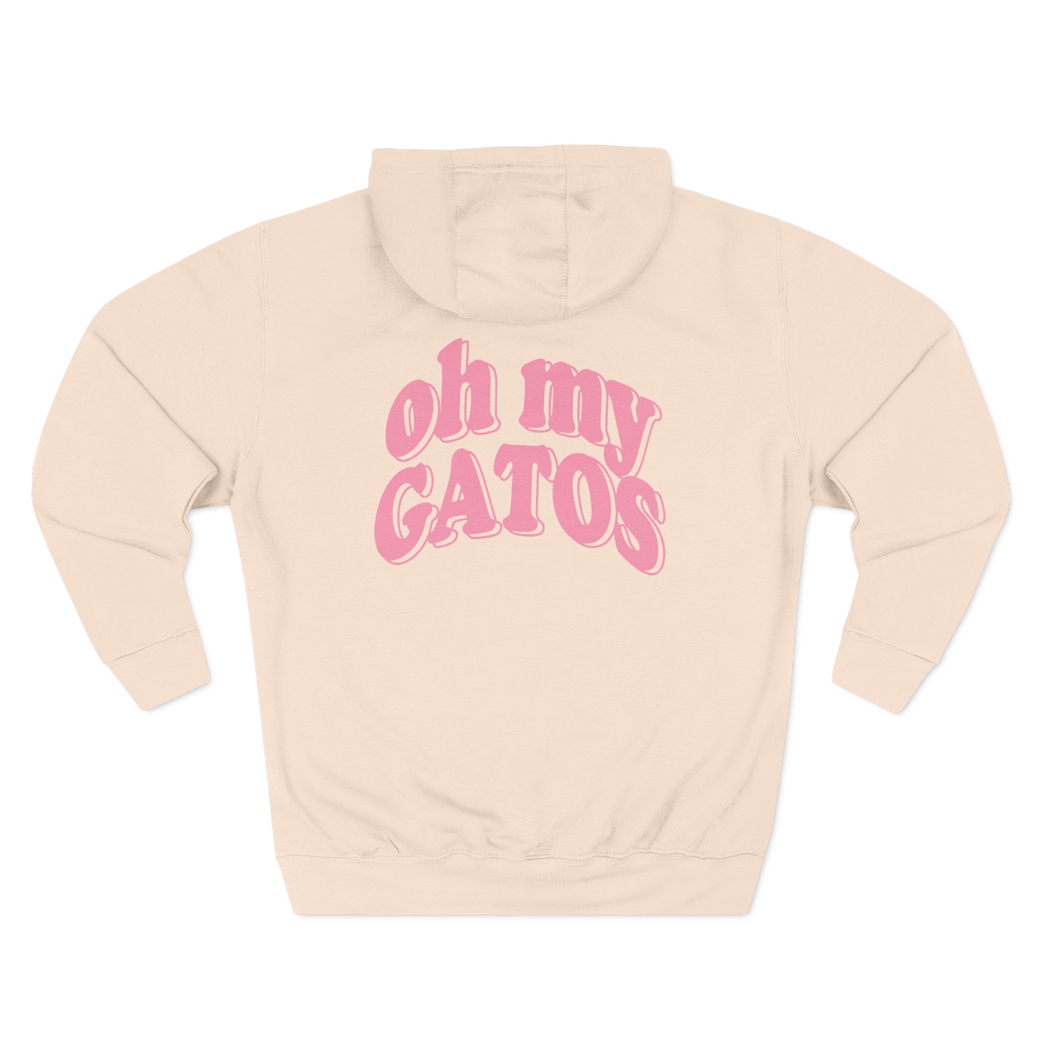 Shawty Bae Oh My Gatos Three-Panel Fleece Hoodie