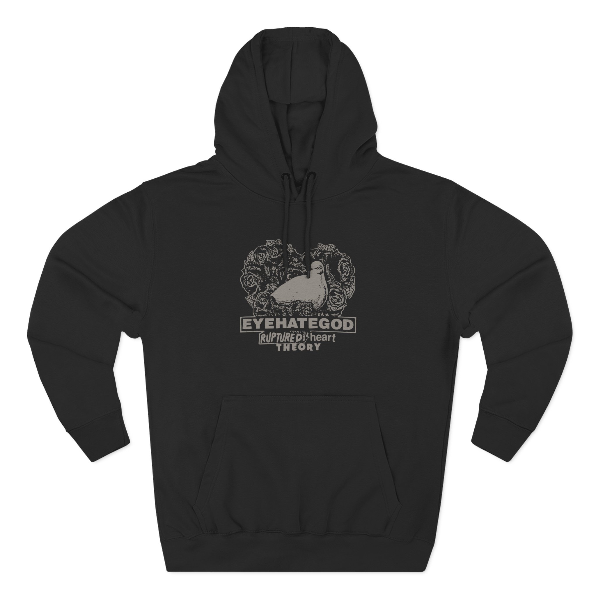 Eyehategod Ruptured Heart Theory Three-Panel Fleece Hoodie