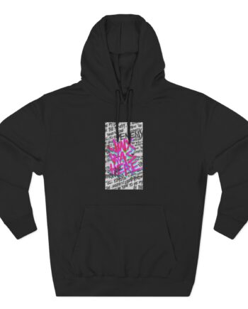 Jinx Three-Panel Fleece Hoodie