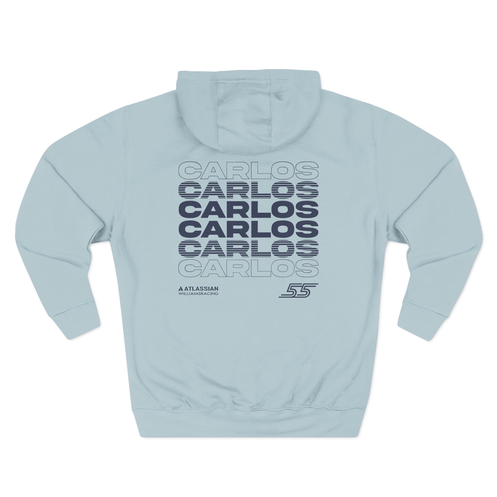Carlos Sainz Atlassian Williams Racing Three-Panel Fleece Hoodie