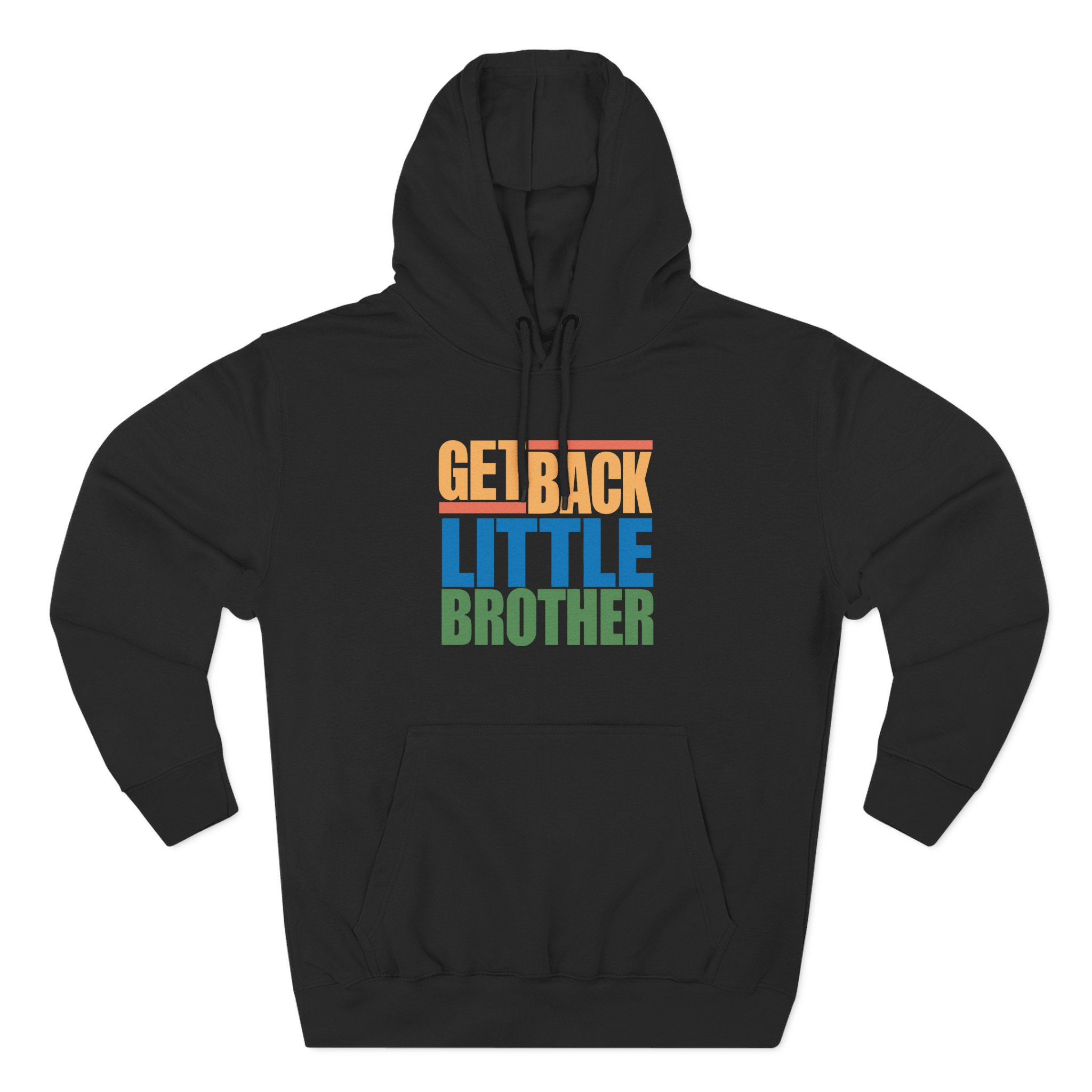 Little Brother Get Back Three-Panel Fleece Hoodie