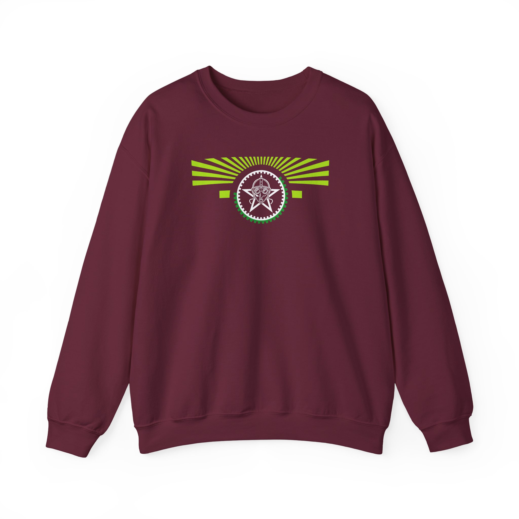 The Sisters of Mercy Green Rays Unisex Heavy Blendâ„¢ Crewneck Sweatshirt