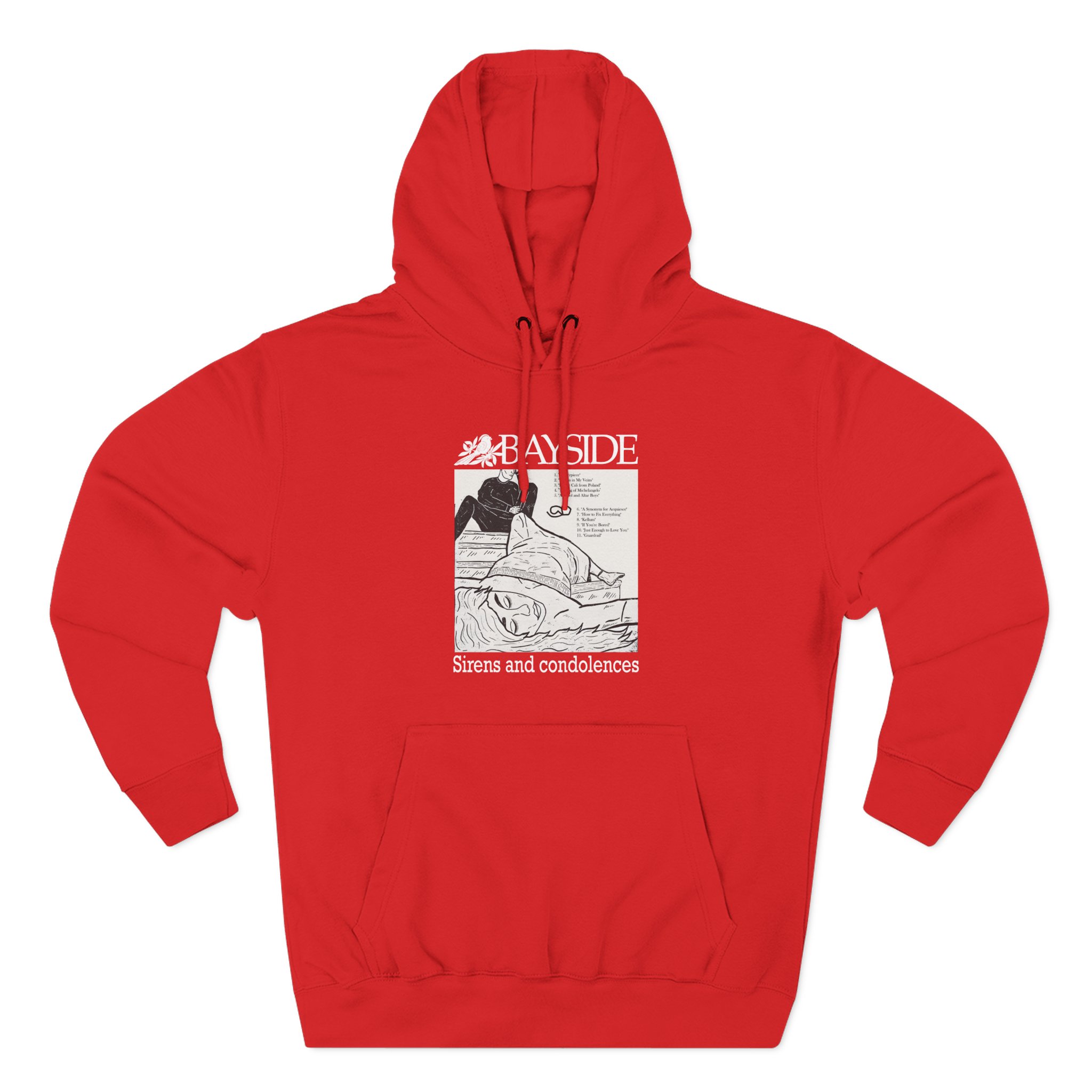 Bayside Sirens and Condolences Three-Panel Fleece Hoodie