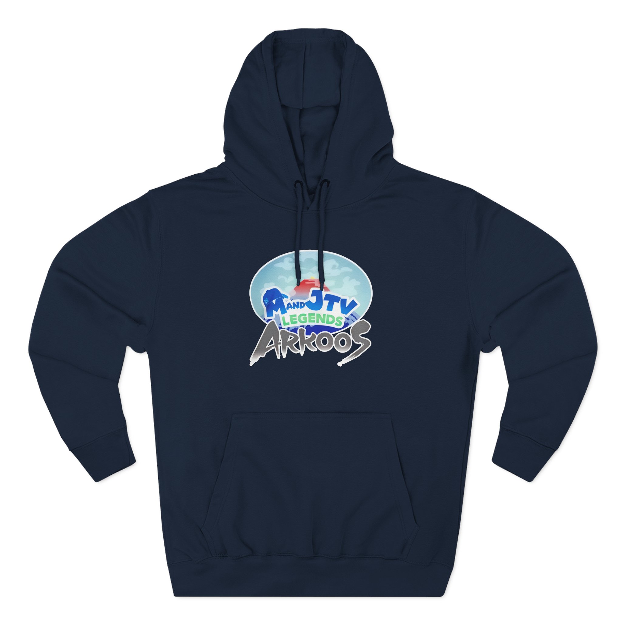 Mandjtv Three-Panel Fleece Hoodie