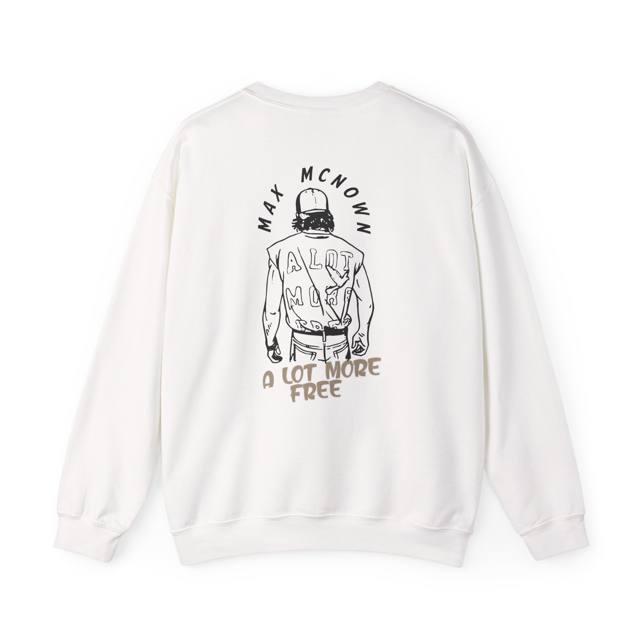 Max Mcnown Illustrated Sketch Unisex Heavy Blendâ„¢ Crewneck Sweatshirt