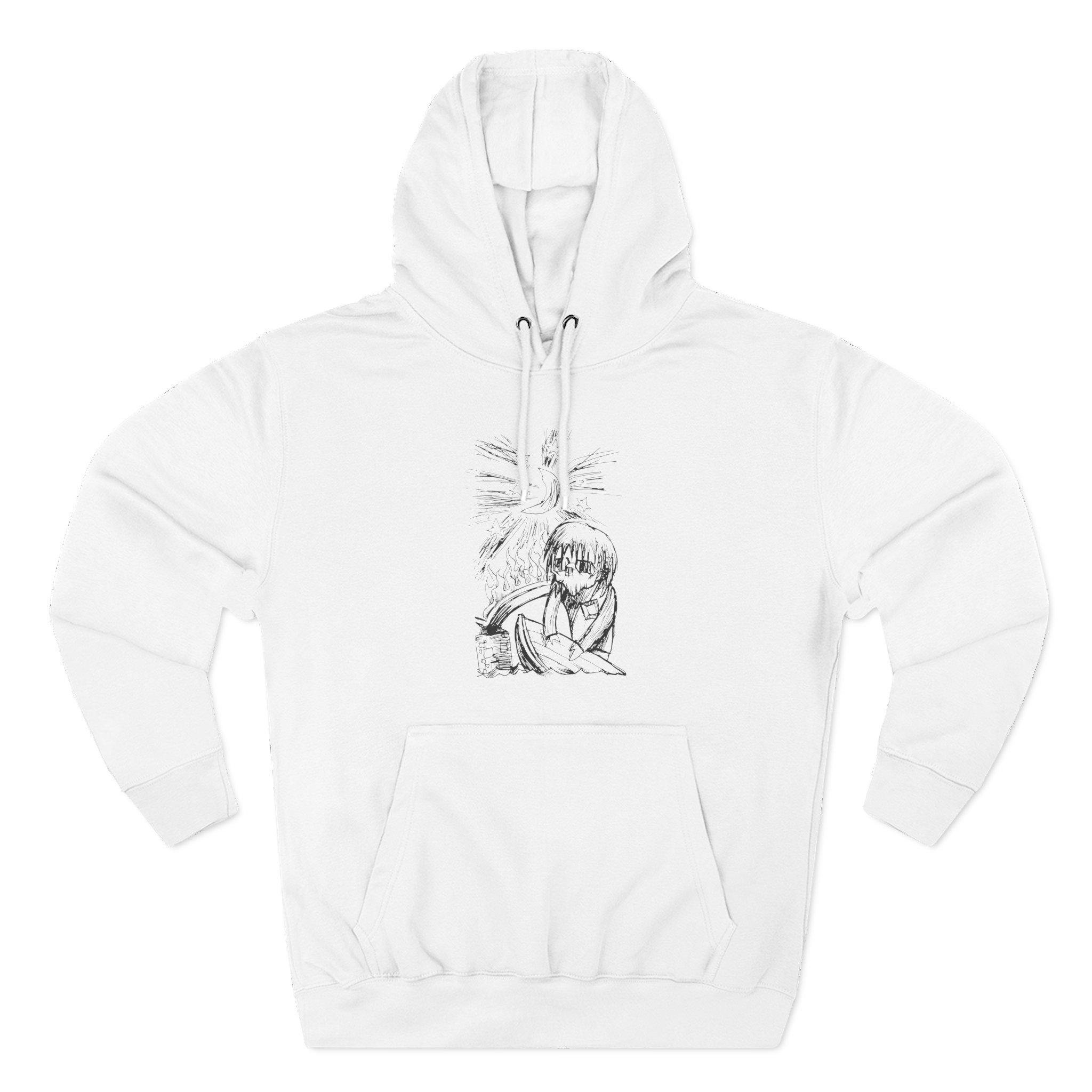 American Nightmare "the Ice Age is Coming" Three-Panel Fleece Hoodie
