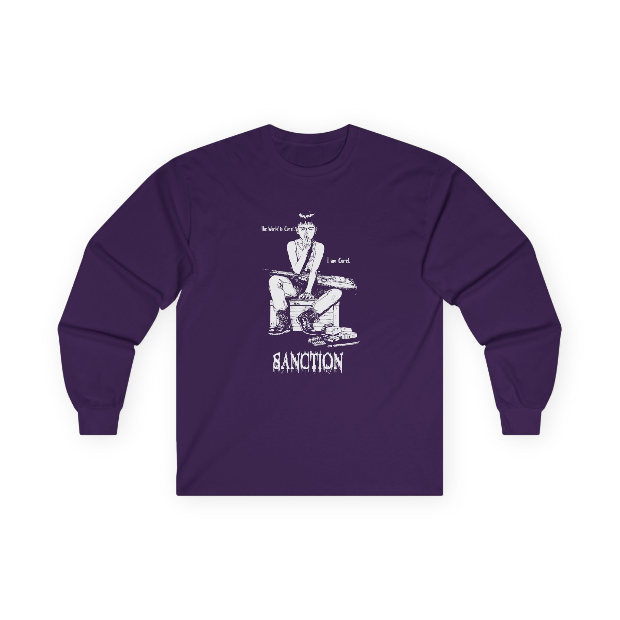 Sanction the World is Cruel Unisex Ultra Cotton Long Sleeve Tee