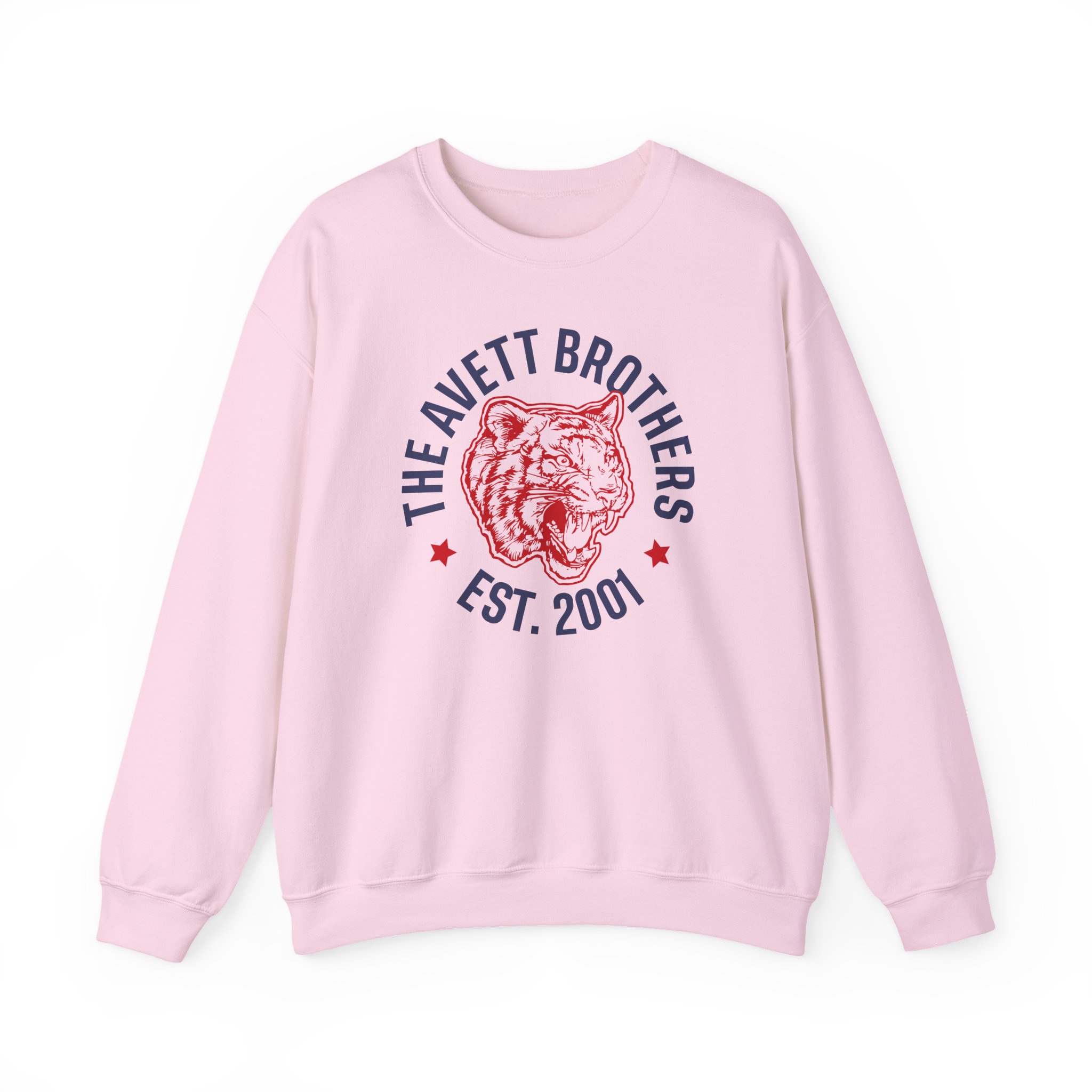 Avett Brothers Tiger Raglan Unisex Heavy Blendâ„¢ Crewneck Sweatshirt