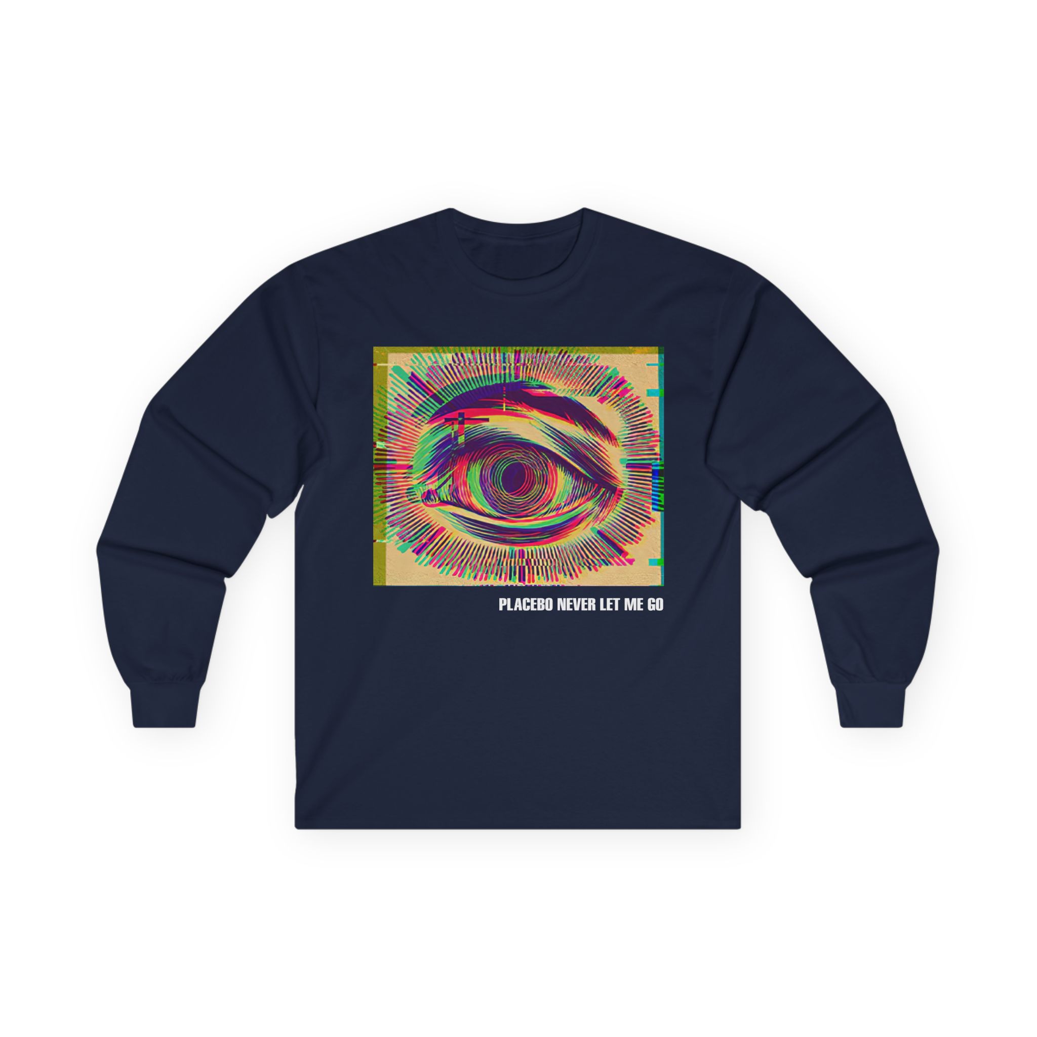 Placebo Glitch Eye Unisex Ultra Cotton Long Sleeve Tee