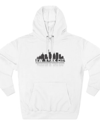 Hamilton Nyc Three-Panel Fleece Hoodie