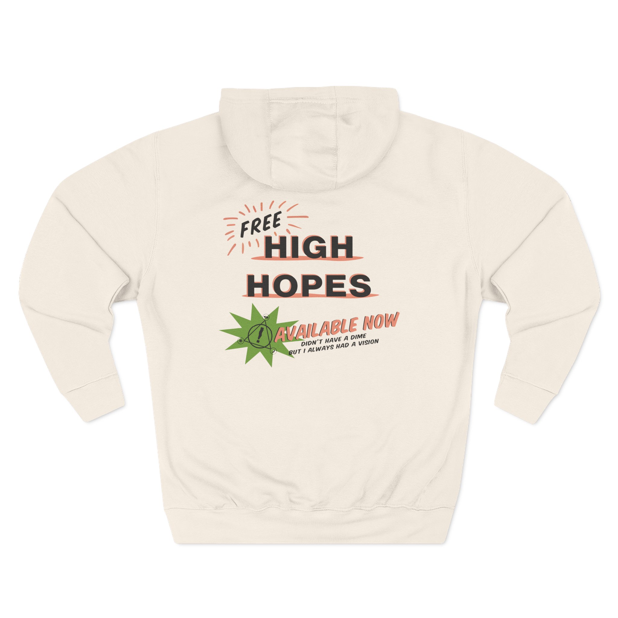 Panic at the Disco High Hopes Three-Panel Fleece Hoodie