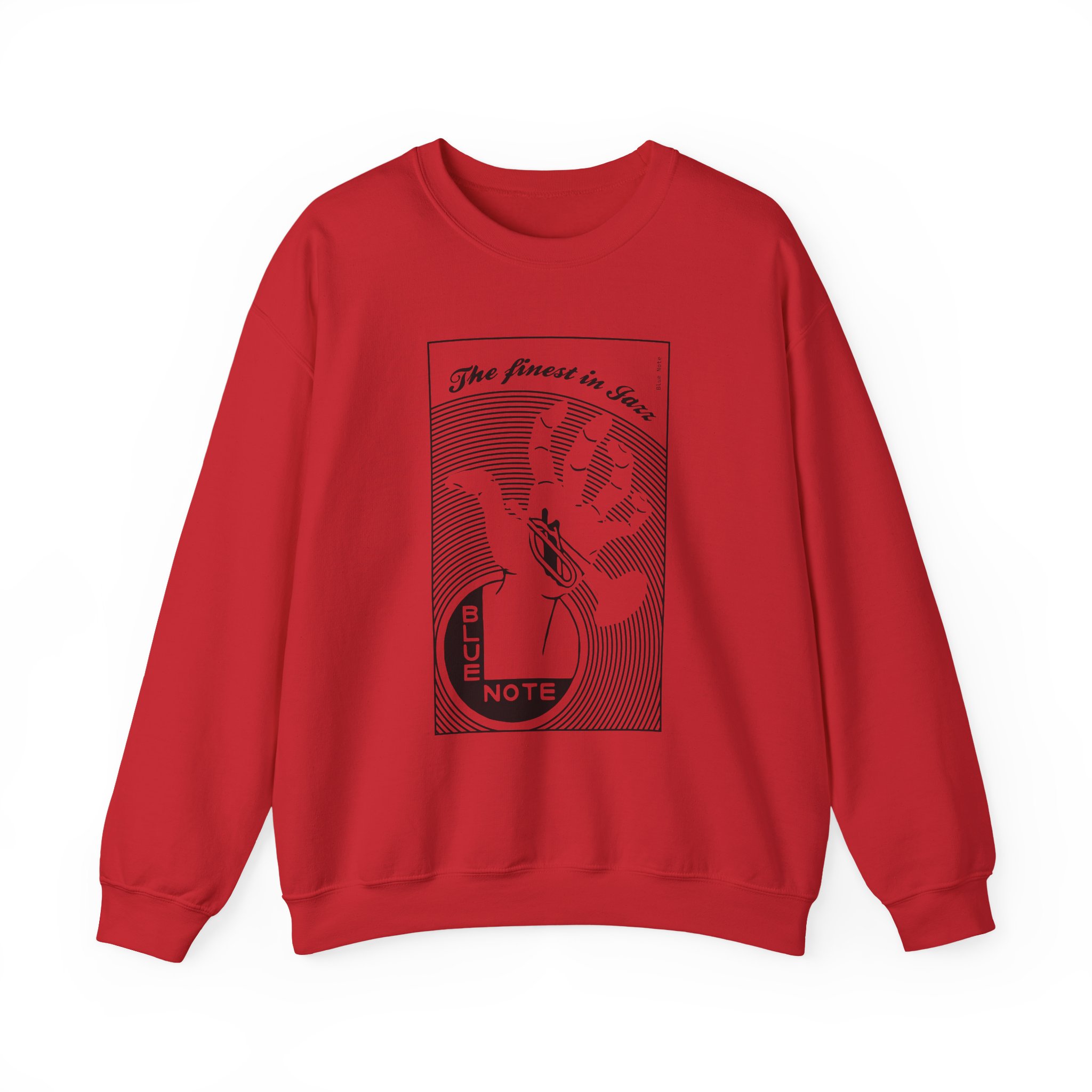 Blue Note Records Unisex Heavy Blendâ„¢ Crewneck Sweatshirt