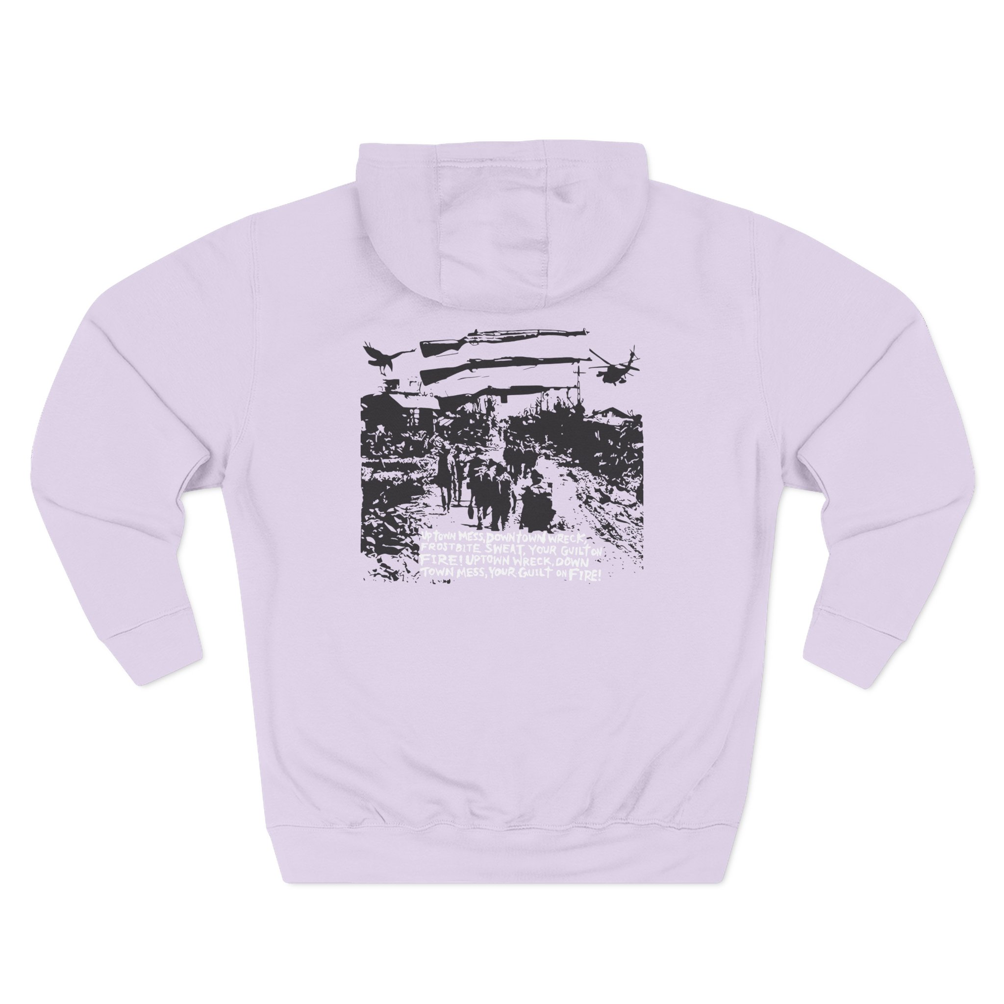 Eyehategod New Orleans is the New Vietnam Three-Panel Fleece Hoodie