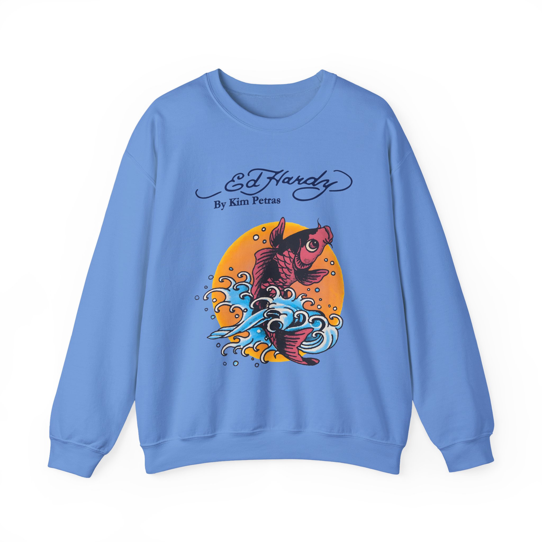 Kim Petras Koi Fish Unisex Heavy Blendâ„¢ Crewneck Sweatshirt