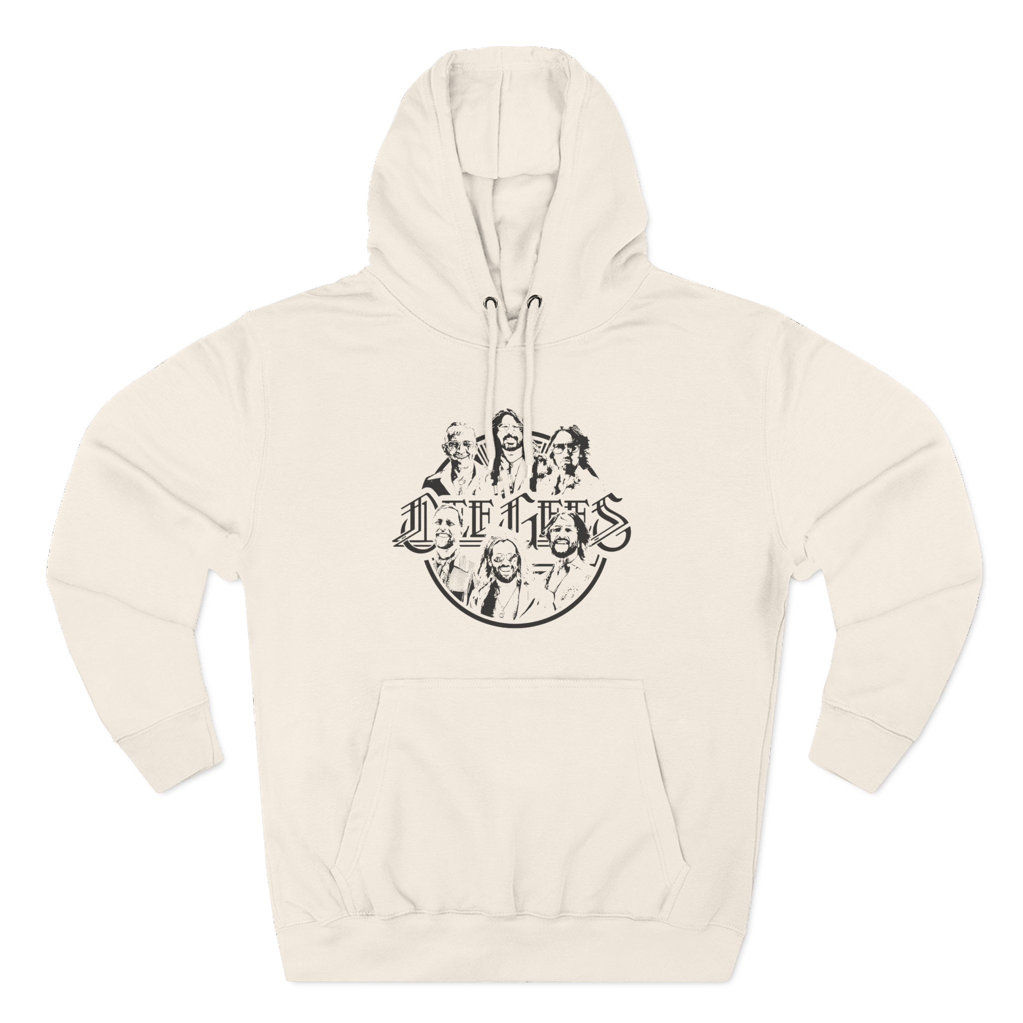 Foo Fighters Dee Gee Sketch Three-Panel Fleece Hoodie