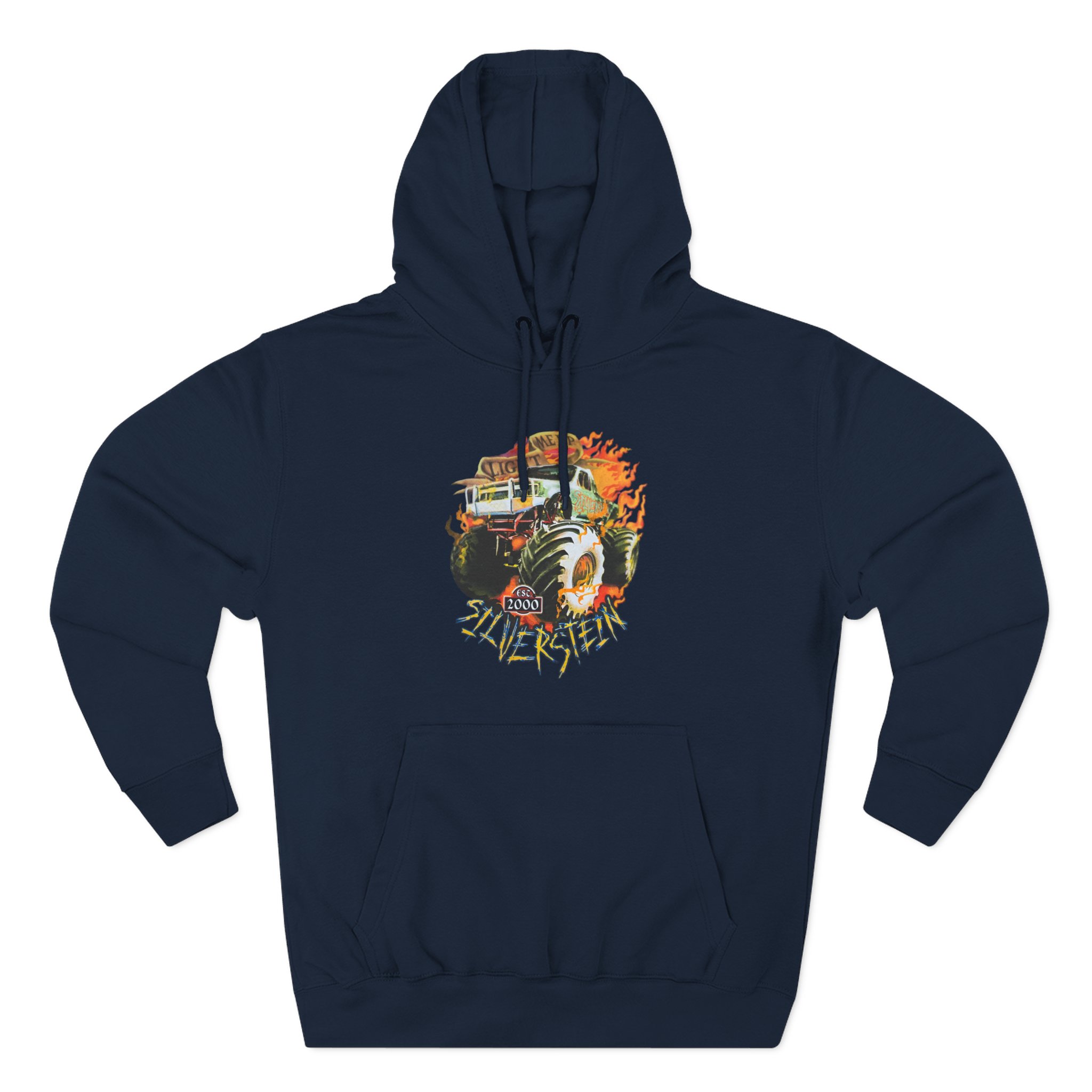 Silverstein Light Me Up Three-Panel Fleece Hoodie