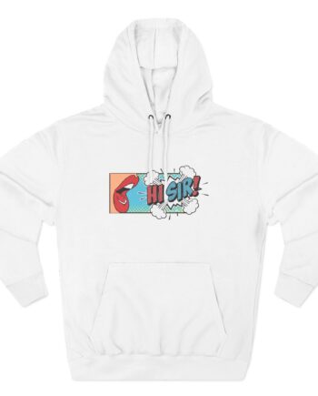 Broski Report Three-Panel Fleece Hoodie