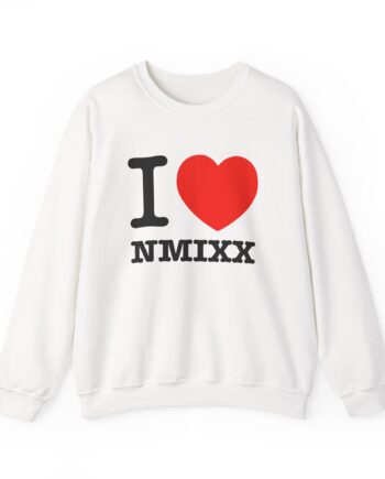 I Love Nmixx Unisex Heavy Blend™ Crewneck Sweatshirt