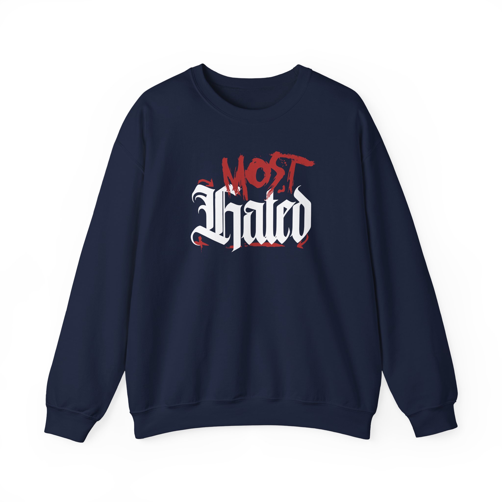 Fredo Bang Most Hated Unisex Heavy Blendâ„¢ Crewneck Sweatshirt