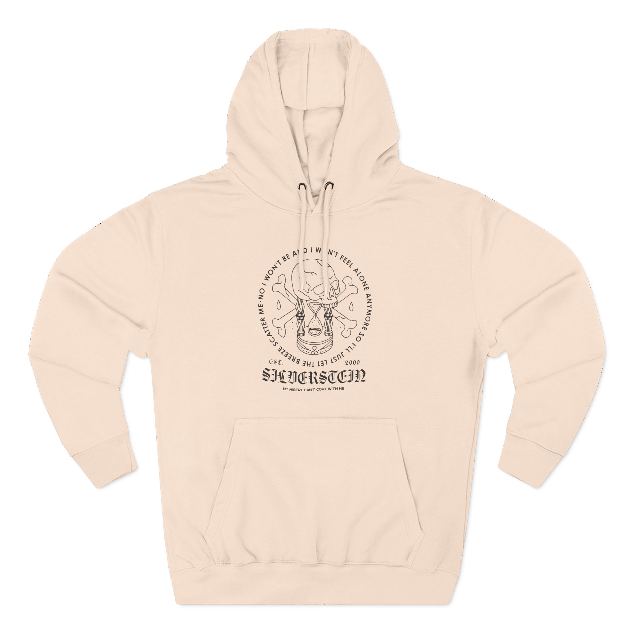 Silverstein Hourglass Three-Panel Fleece Hoodie