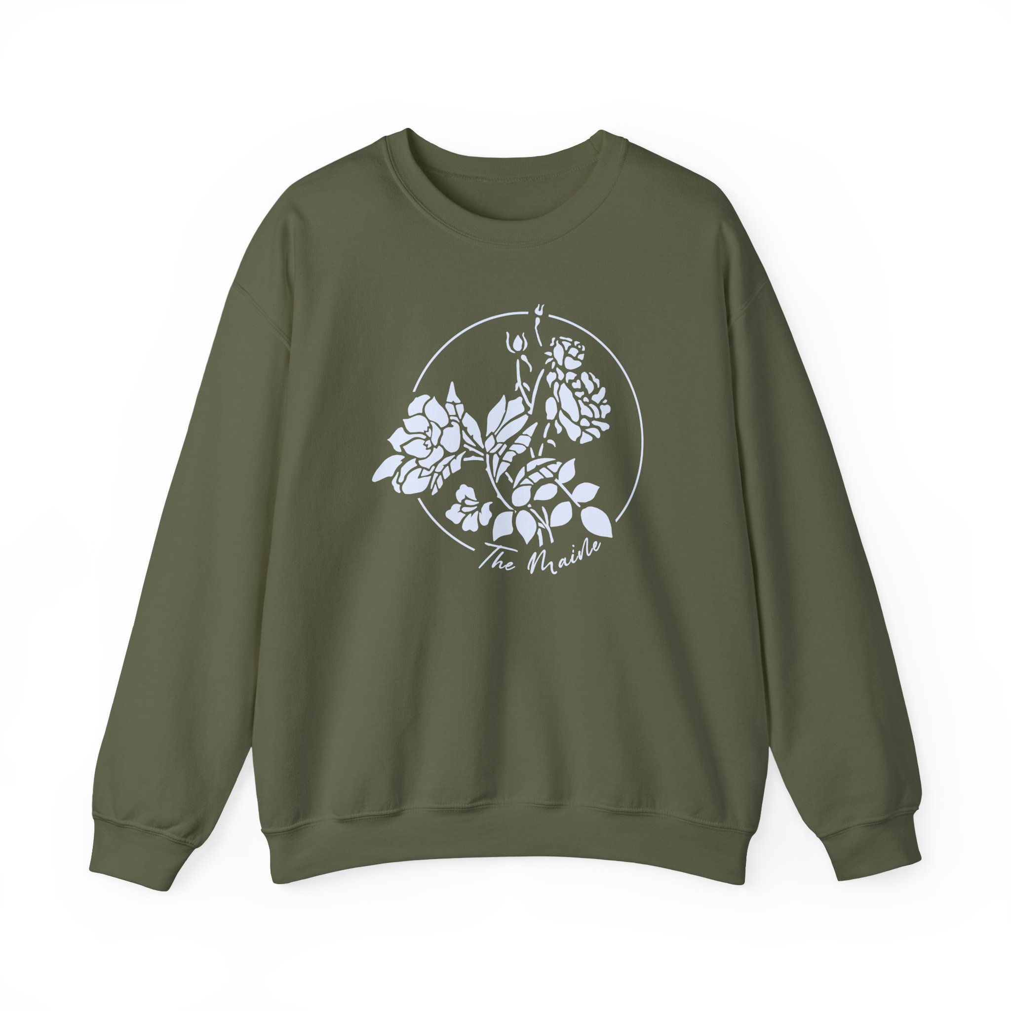 The Maine Flower Unisex Heavy Blend Crewneck Sweatshirt