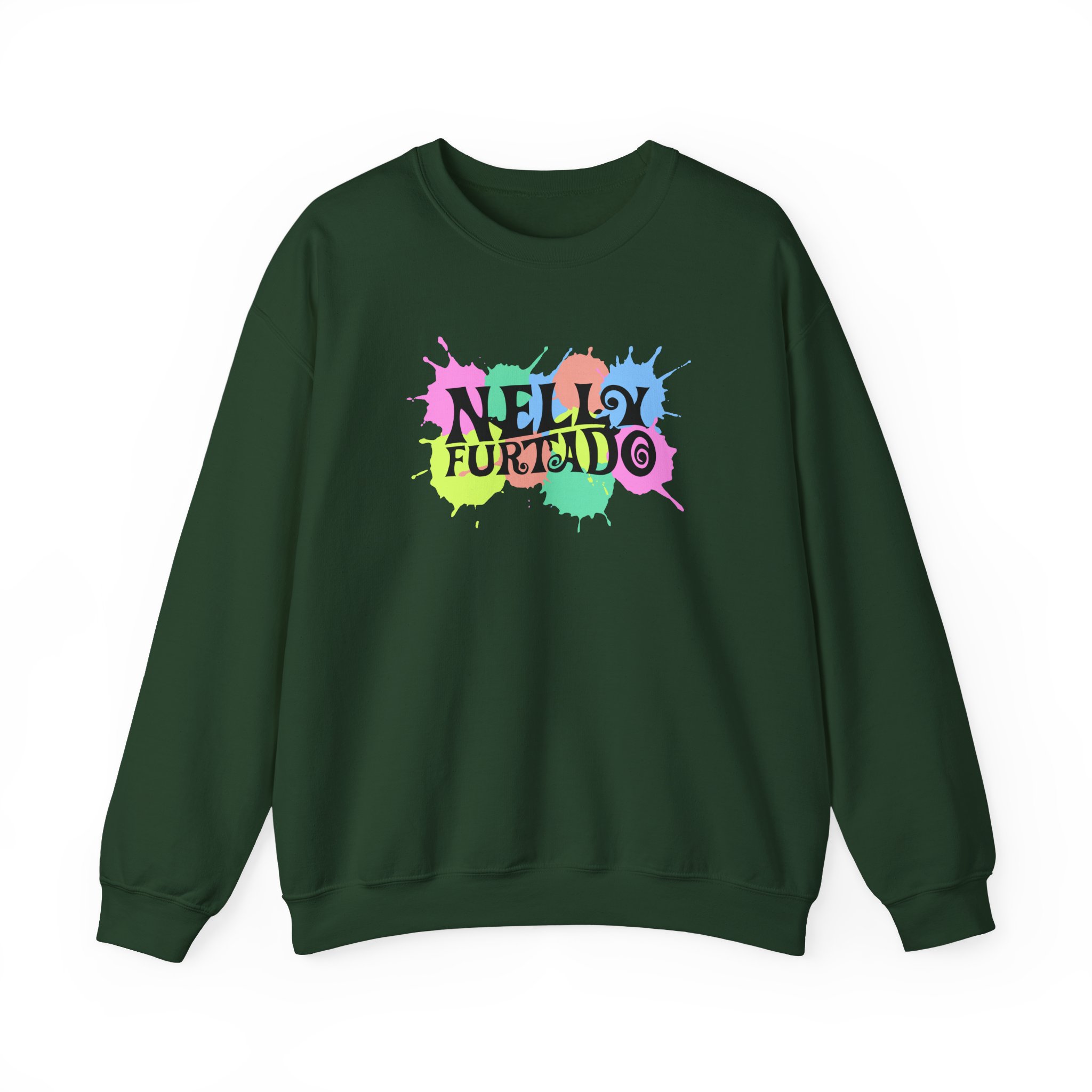 Nelly Furtado Unisex Heavy Blend Crewneck Sweatshirt