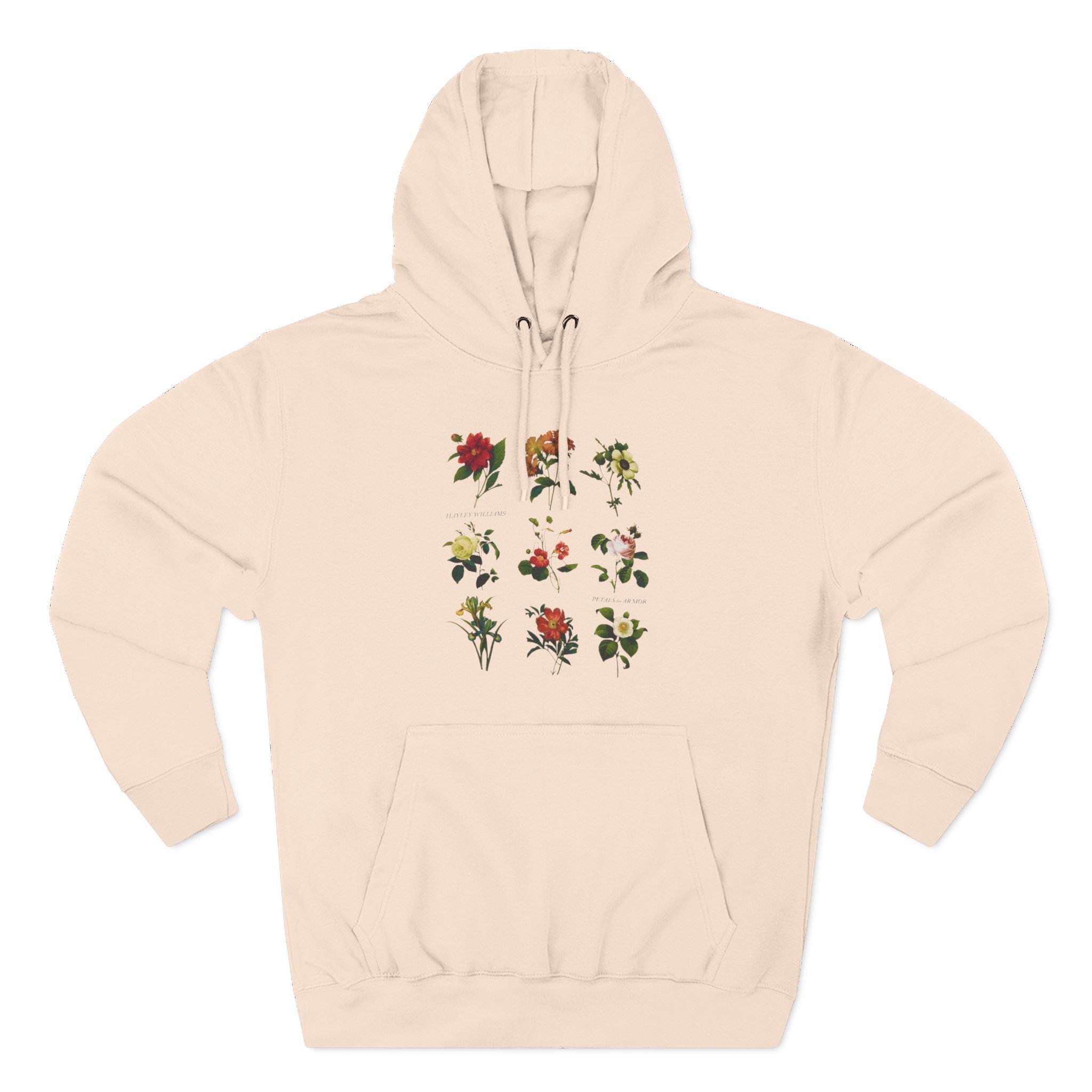 Hayley Williams Petals for Armor Floral Girls Three-Panel Fleece Hoodie