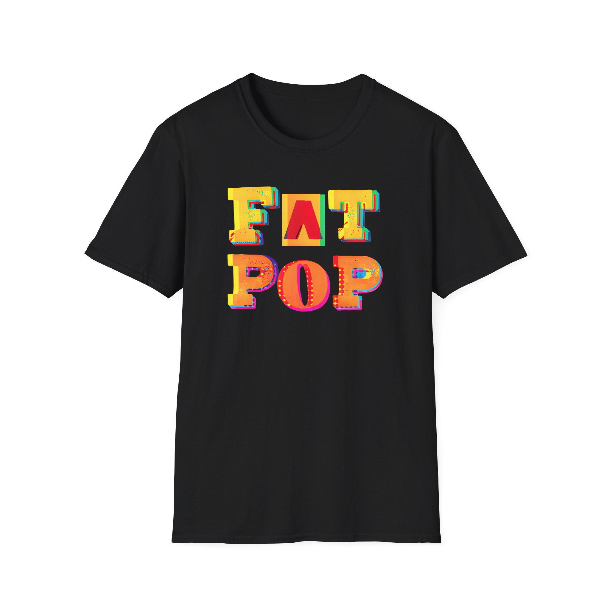 PW Fat Pop Logo Unisex Softstyle T-Shirt