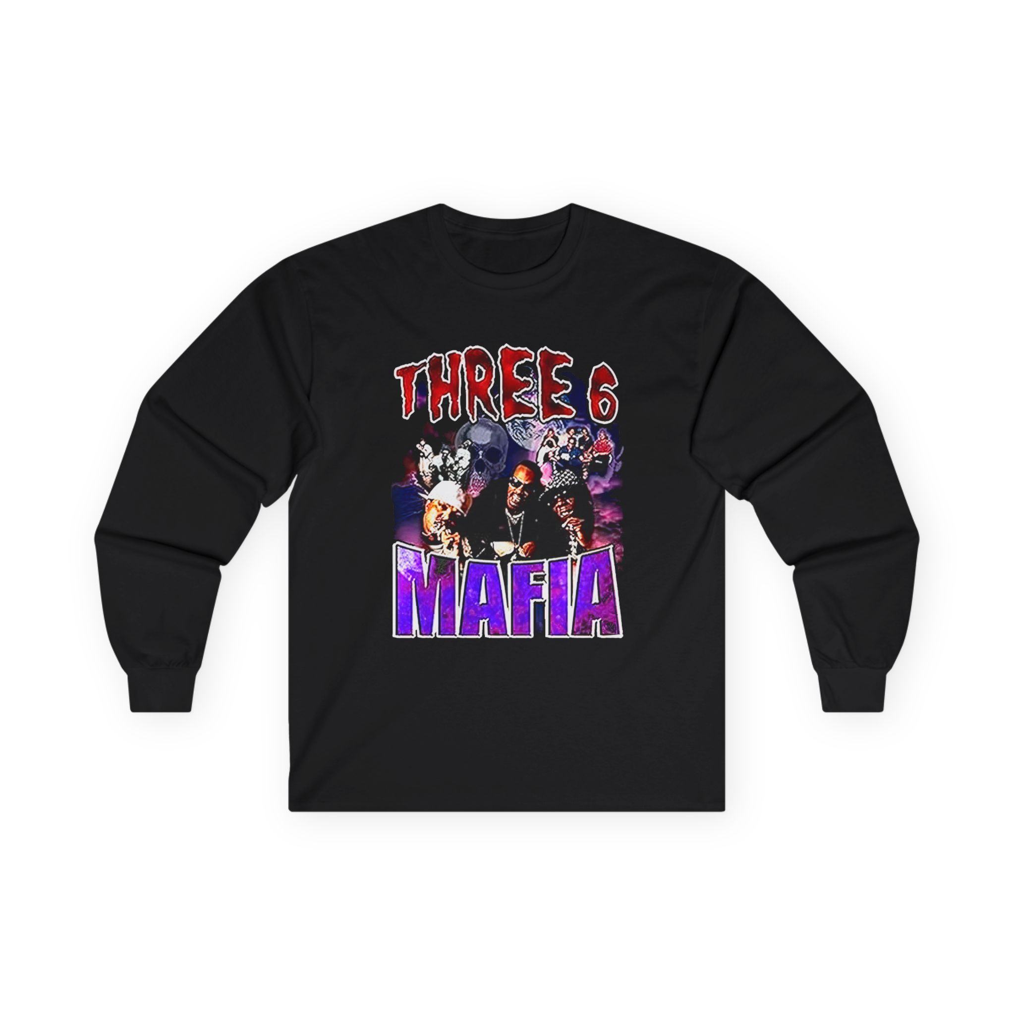 Three 6 Mafia Unisex Ultra Cotton Long Sleeve Tee