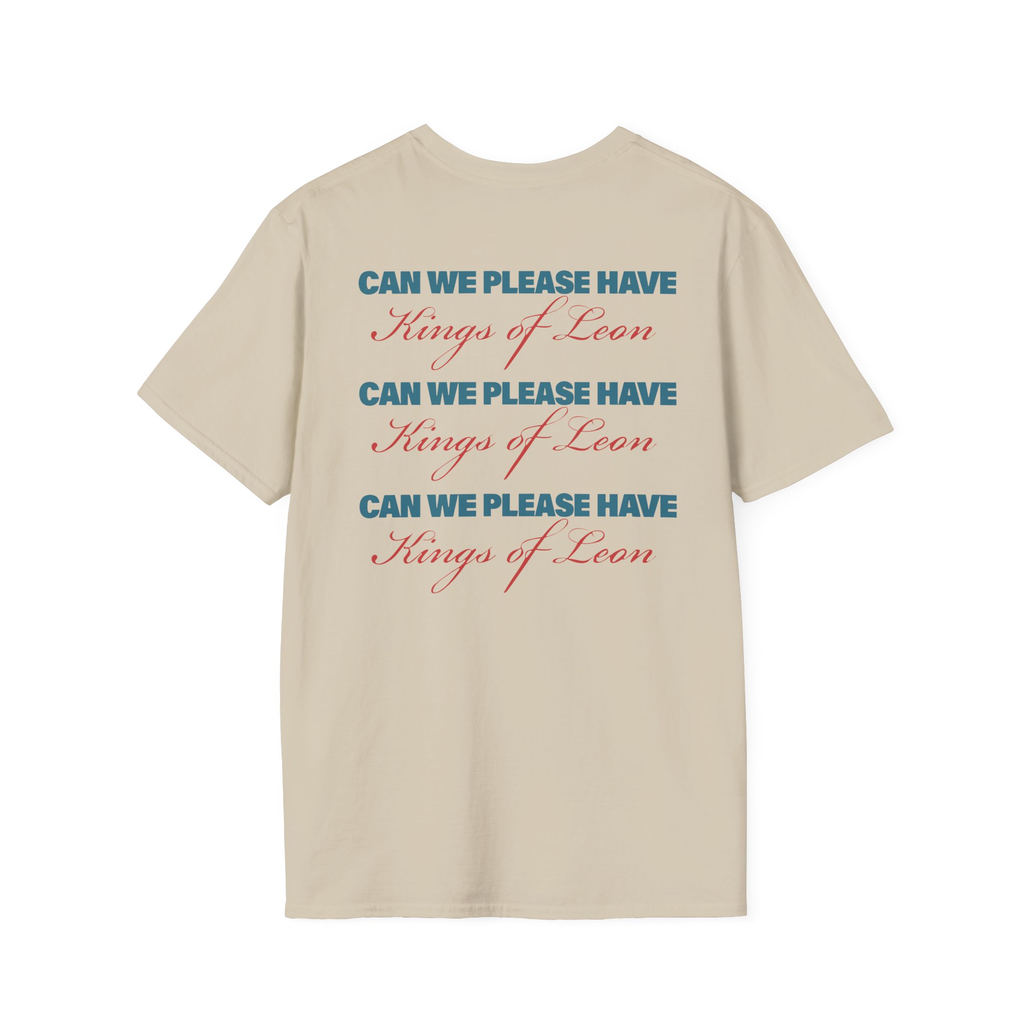 Kings of Leon Can We Please Have Fun Unisex Softstyle T-Shirt