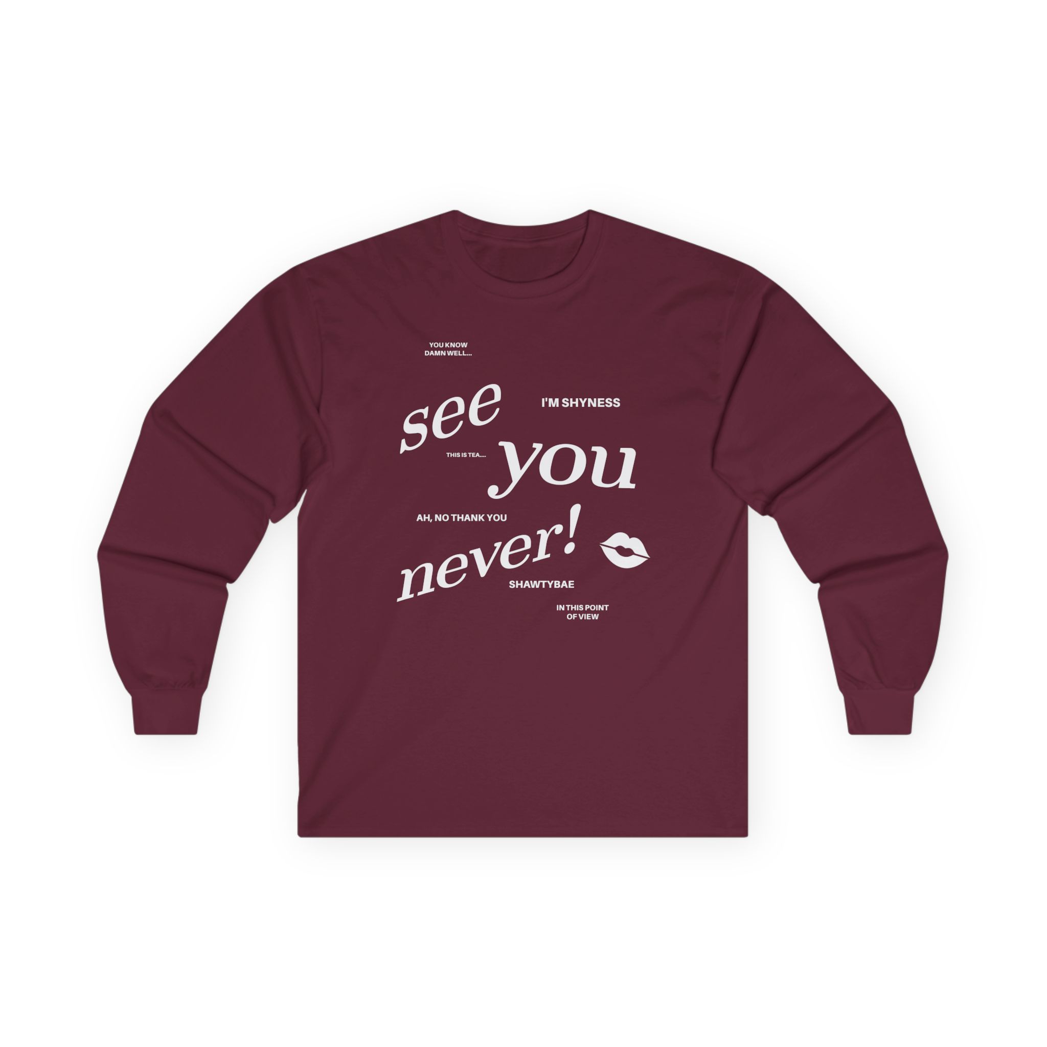 Shawty Bae Diss Gurrr Anniversary Unisex Ultra Cotton Long Sleeve Tee