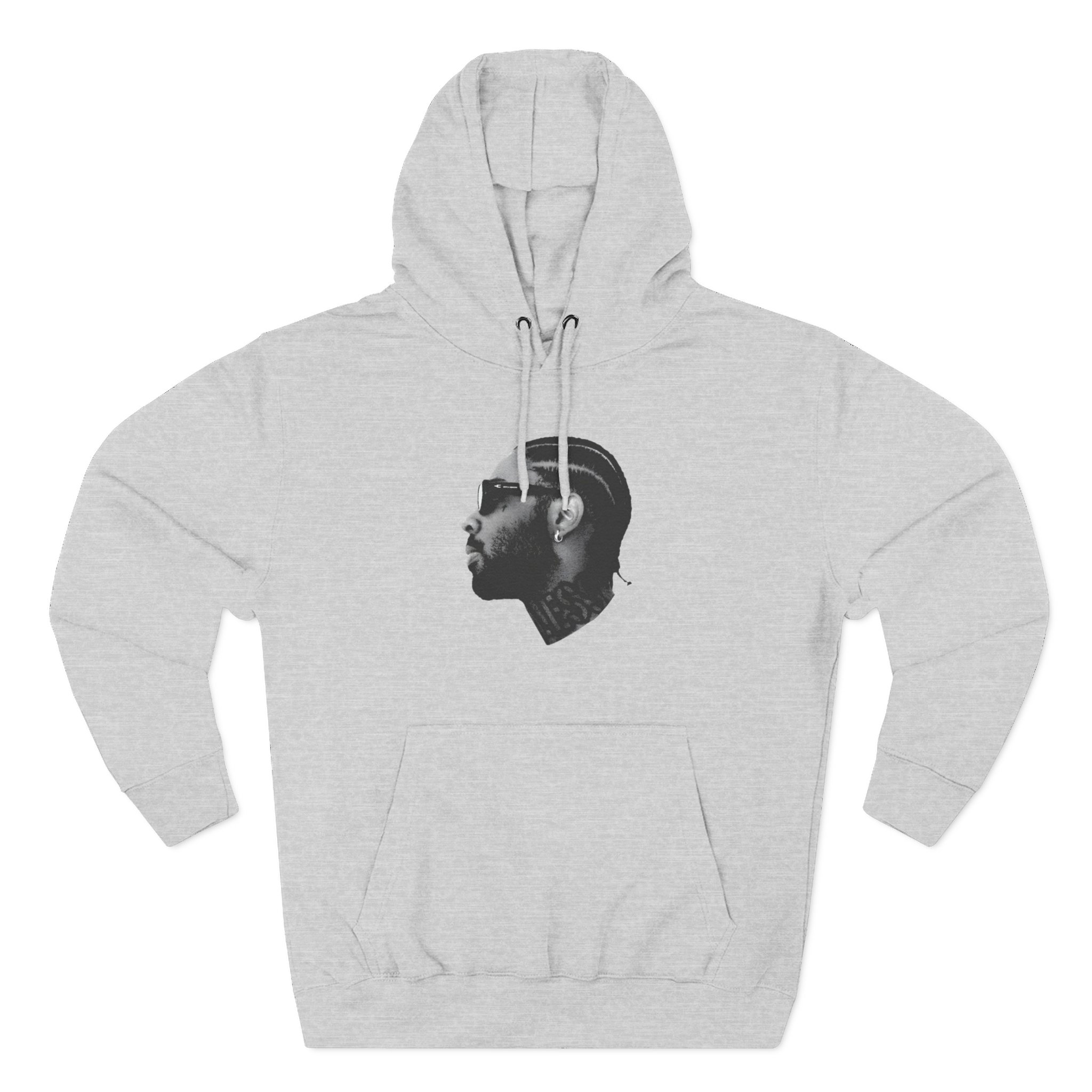 Faiyaz Brent Side Face Three-Panel Fleece Hoodie