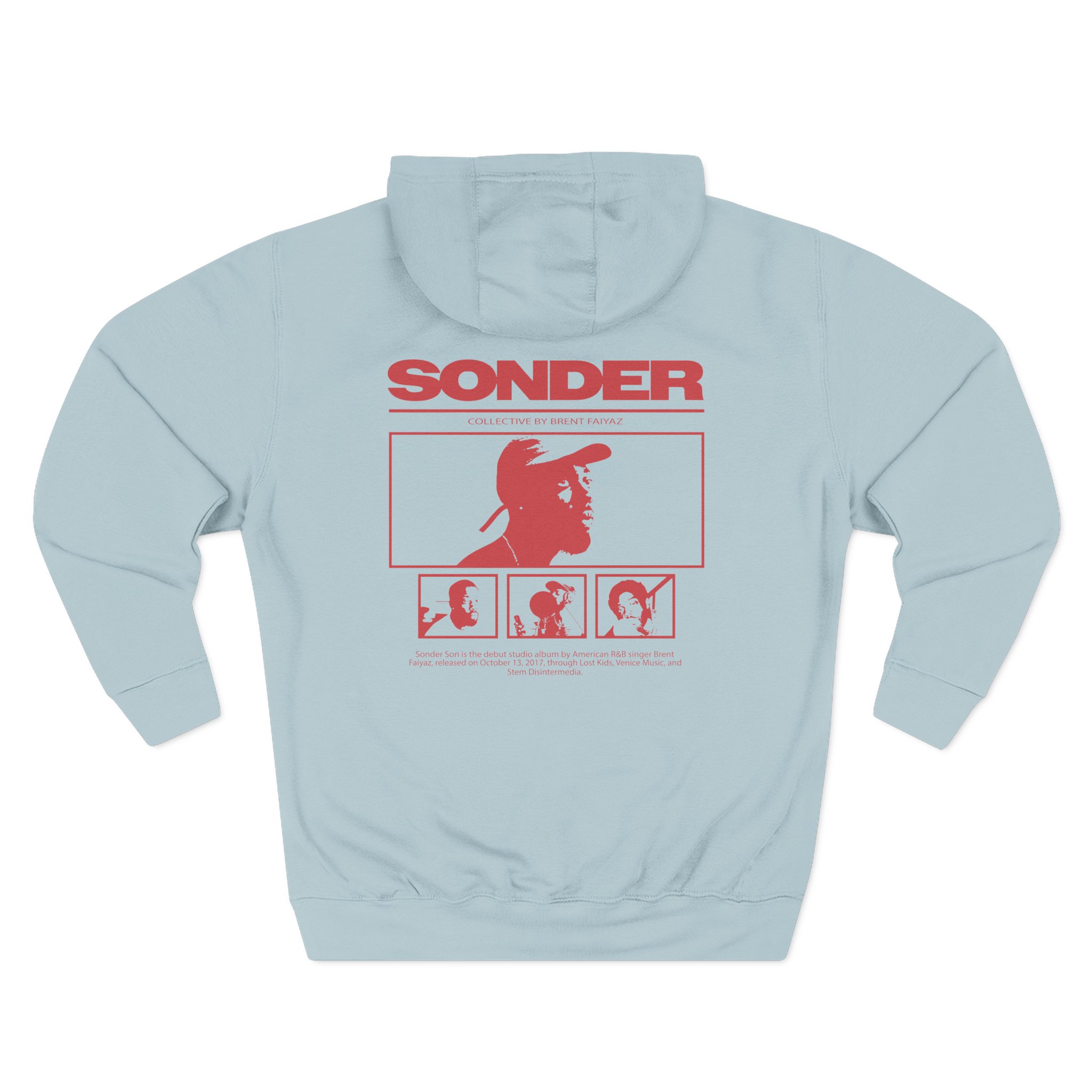 Brent Faiyaz Sonder Three-Panel Fleece Hoodie