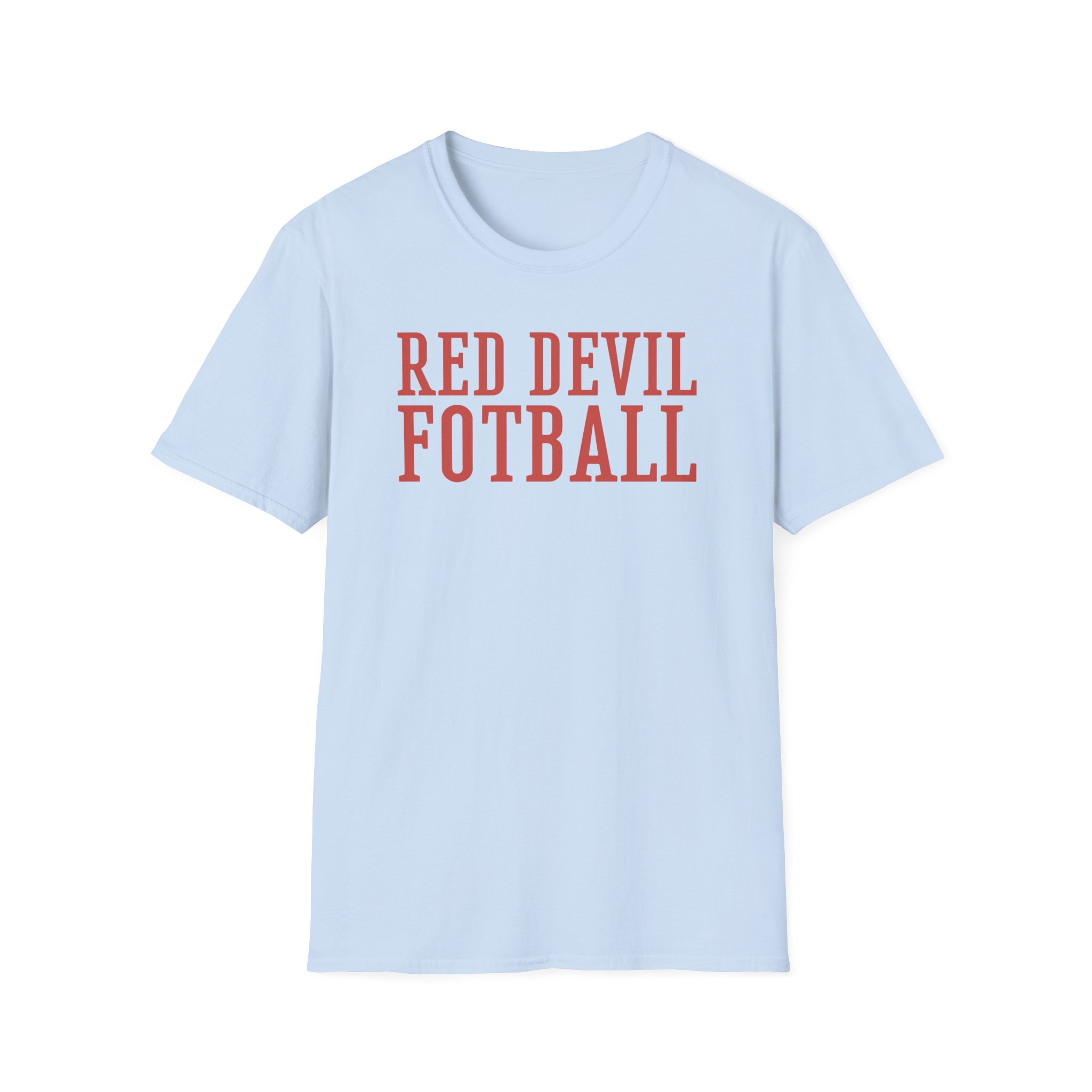 Shaboozey Red Devil Football Unisex Softstyle T-Shirt