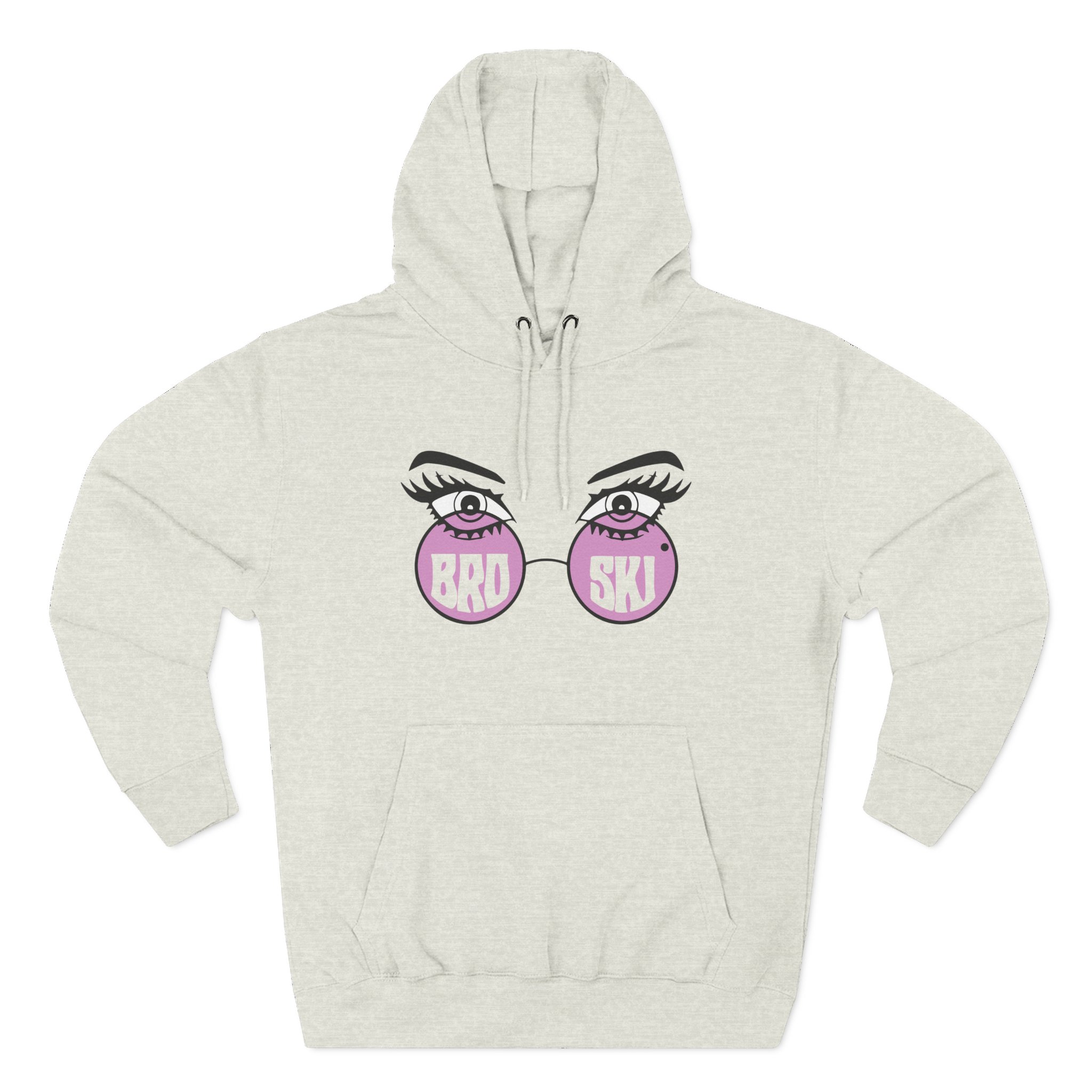 Broski Report Three-Panel Fleece Hoodie