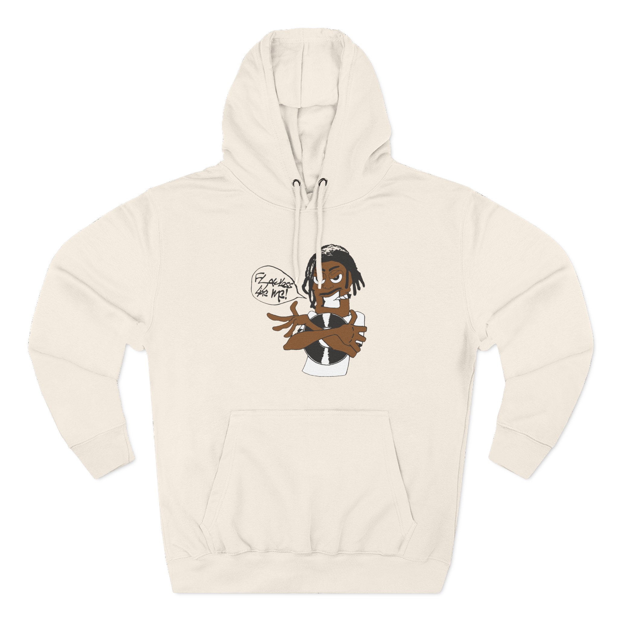 Lucki Flawless Like Me Three-Panel Fleece Hoodie