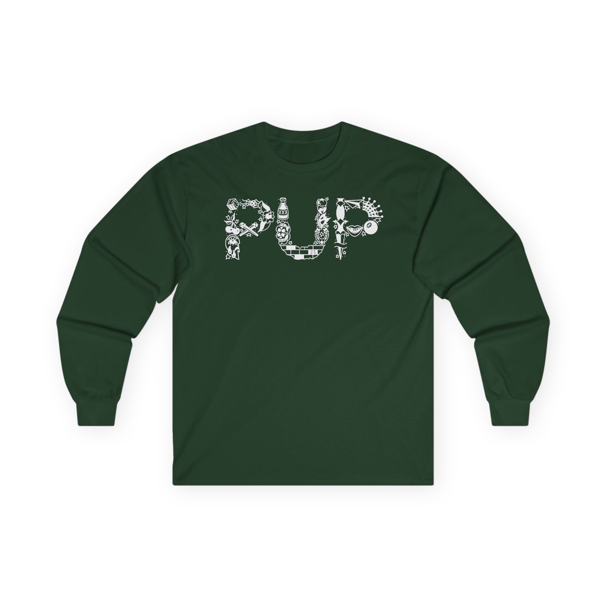 Pup Flash Logo Unisex Ultra Cotton Long Sleeve Tee