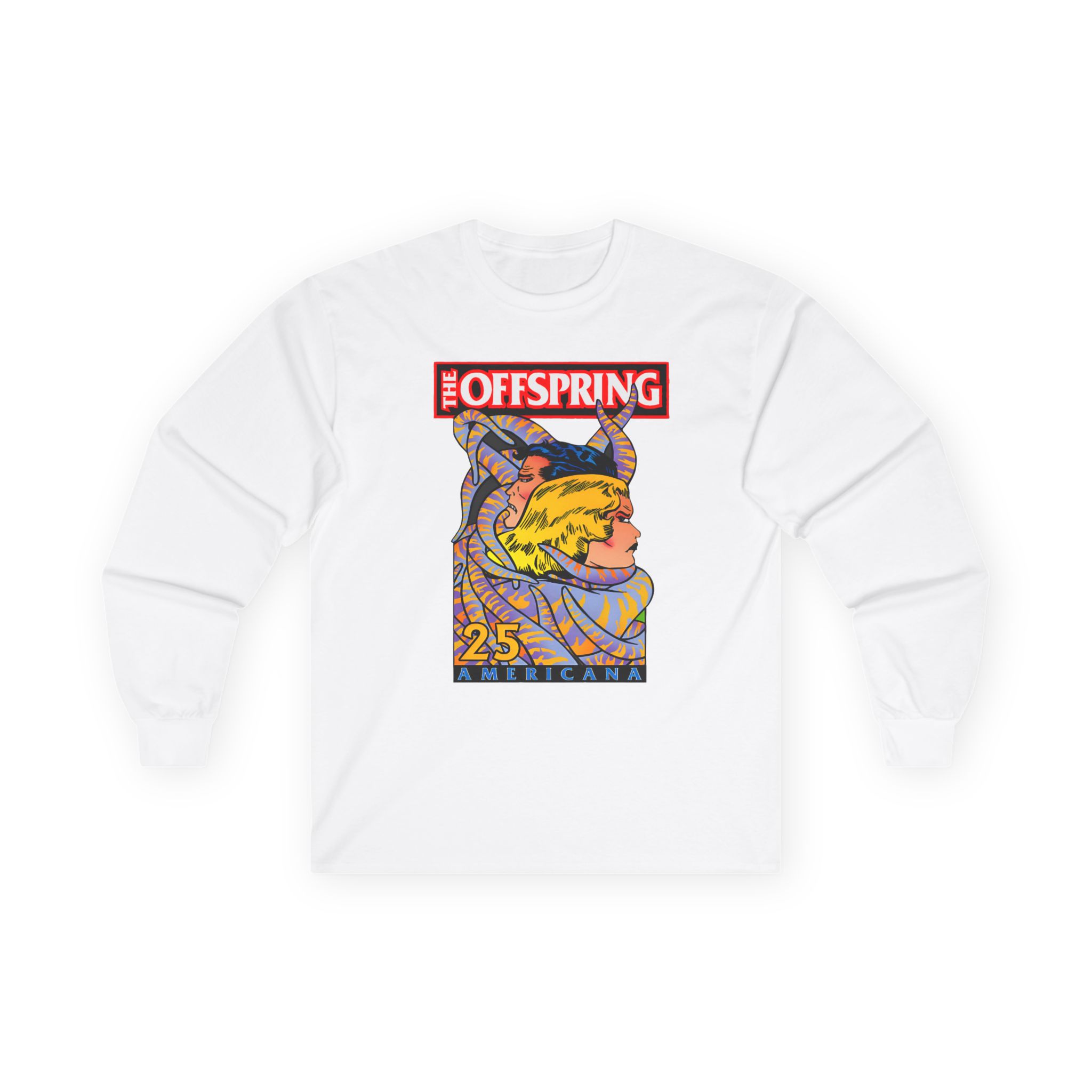 The Offspring Americana Unisex Ultra Cotton Long Sleeve Tee