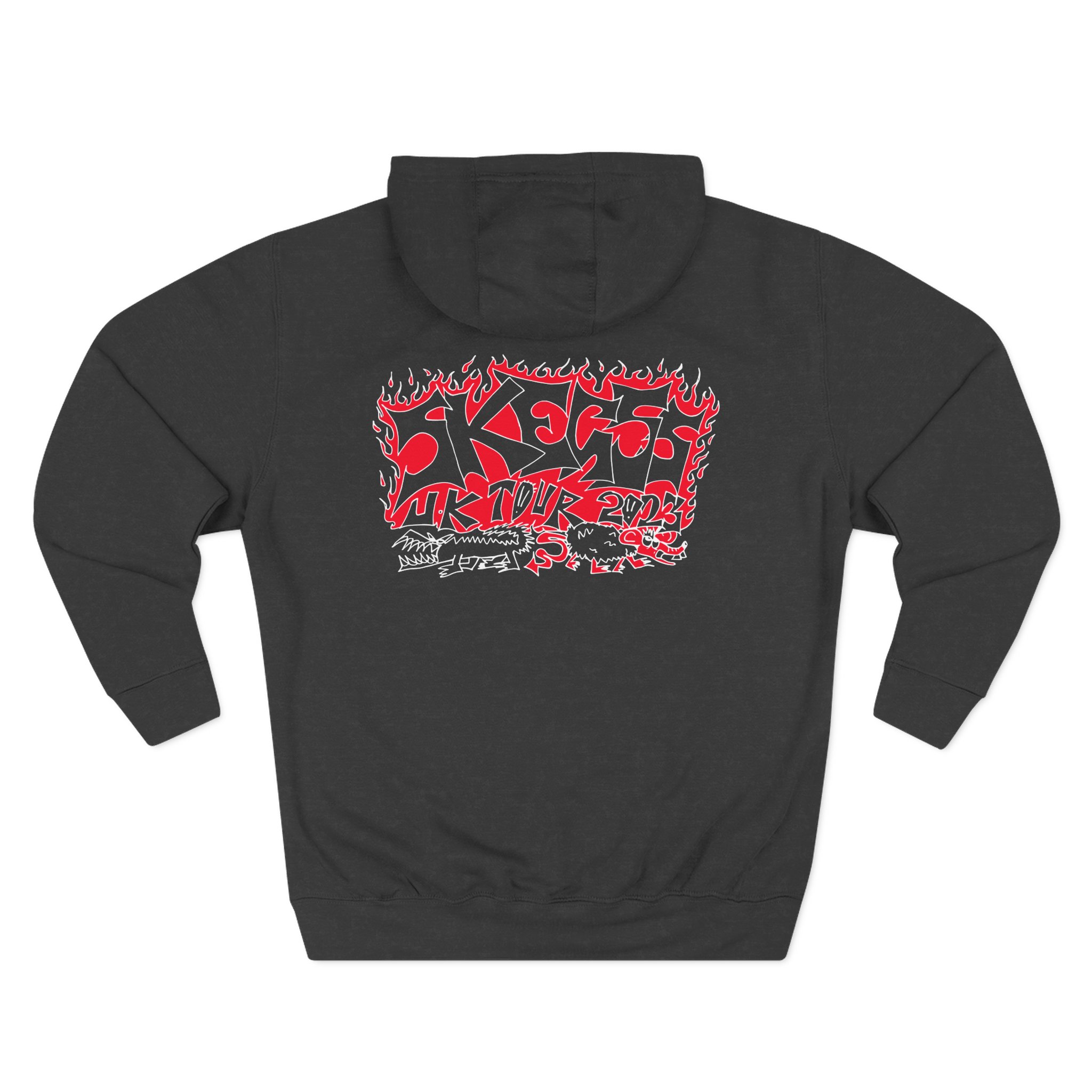 Skegss Rat Tour Three-Panel Fleece Hoodie