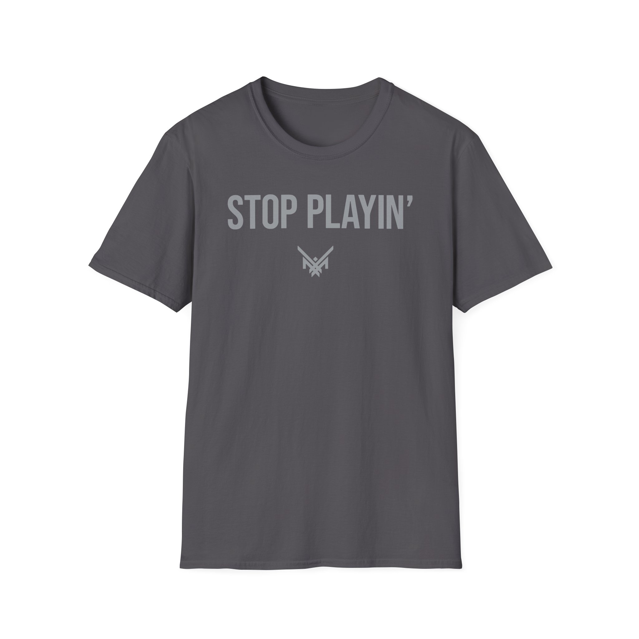 Maxx Crosby Stop Playin Unisex Softstyle T-Shirt