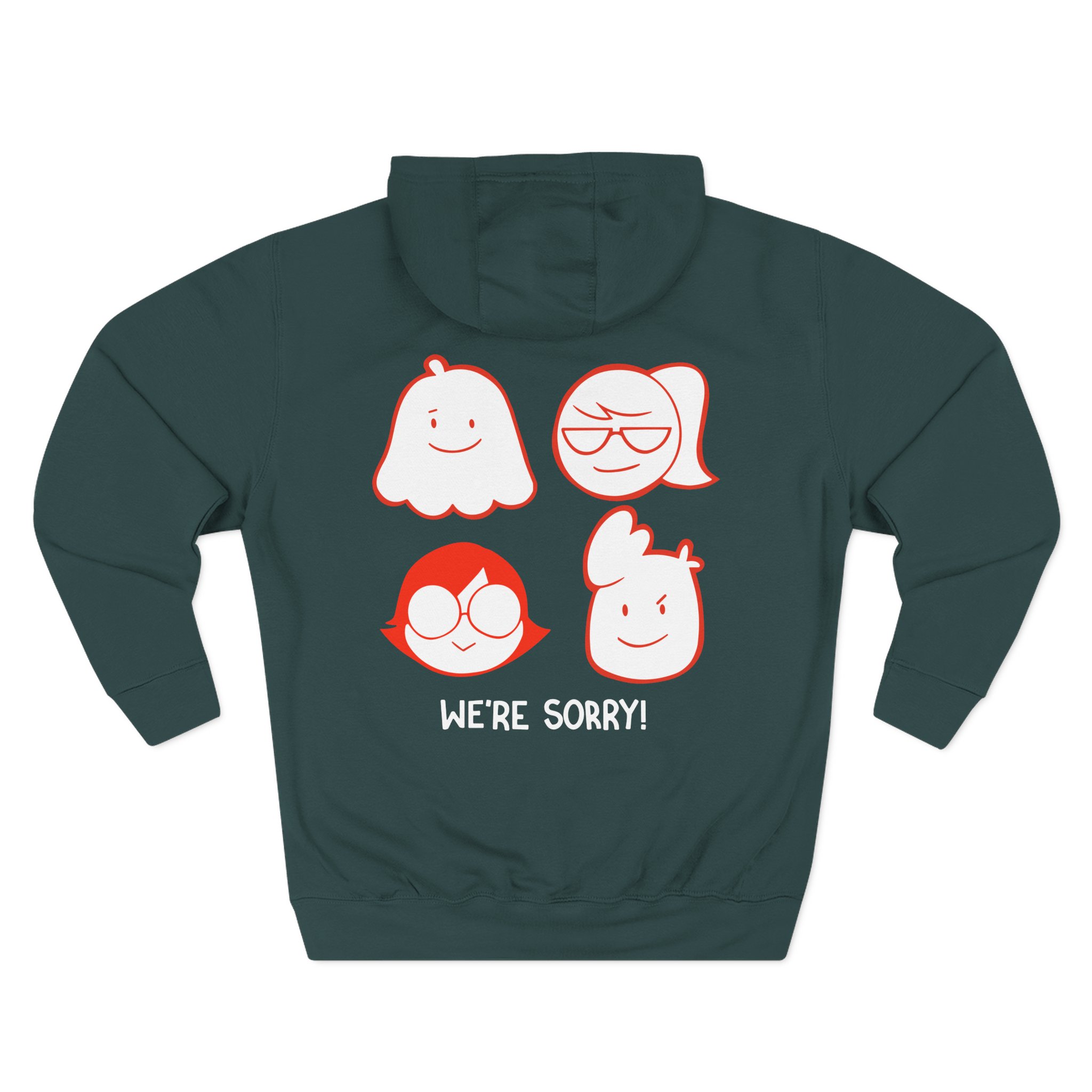 Drawfee Logo Three-Panel Fleece Hoodie