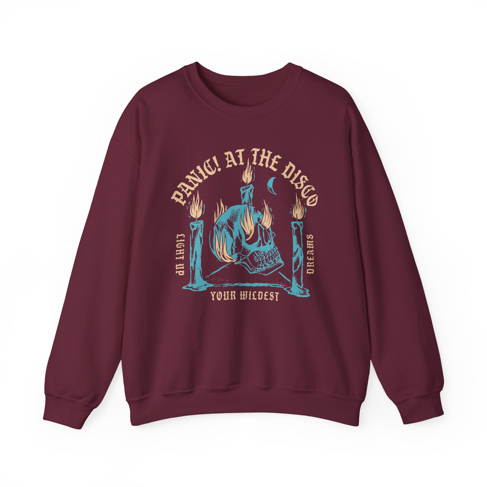 Panic at the Disco Panic! At the Disco Unisex Heavy Blendâ„¢ Crewneck Sweatshirt