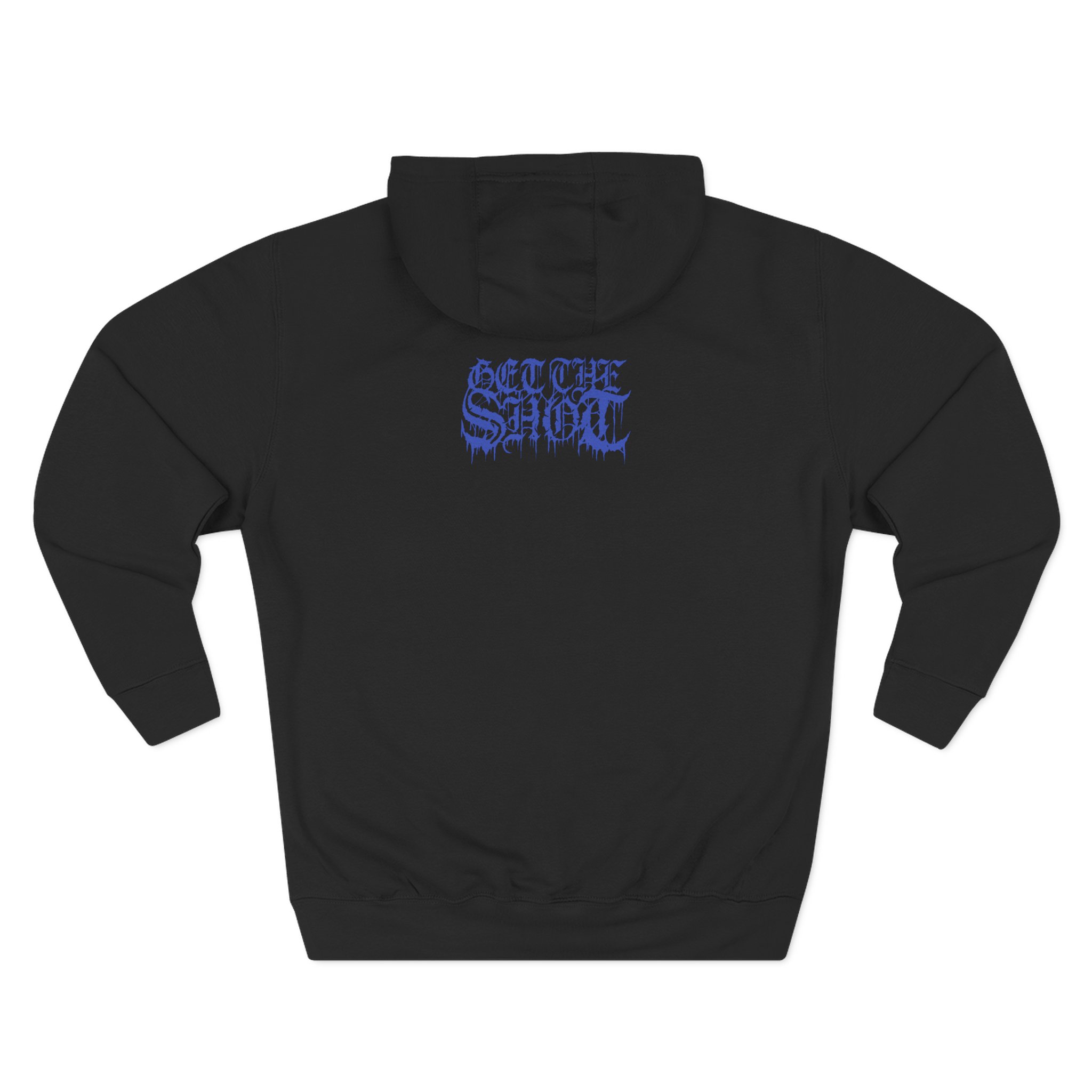Get the Shot in Fear We Stand Three-Panel Fleece Hoodie