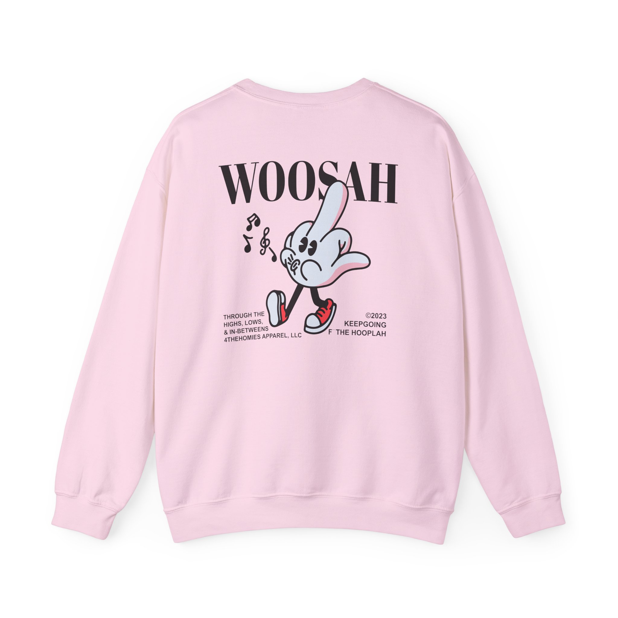 Mike Stud Keepgoing Woosah Unisex Heavy Blendâ„¢ Crewneck Sweatshirt