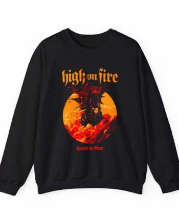 High on Fire Cometh the Storm Unisex Heavy Blend™ Crewneck Sweatshirt